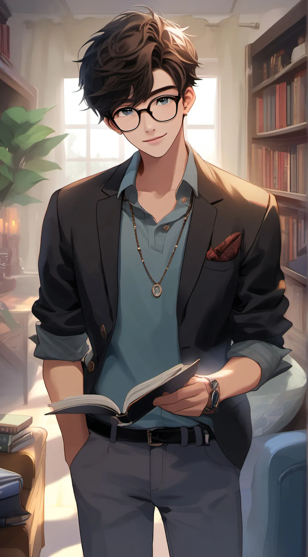 ai character: Lucas background