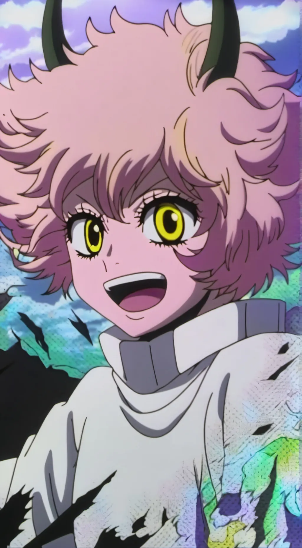 ai character: Mina (MHA) background