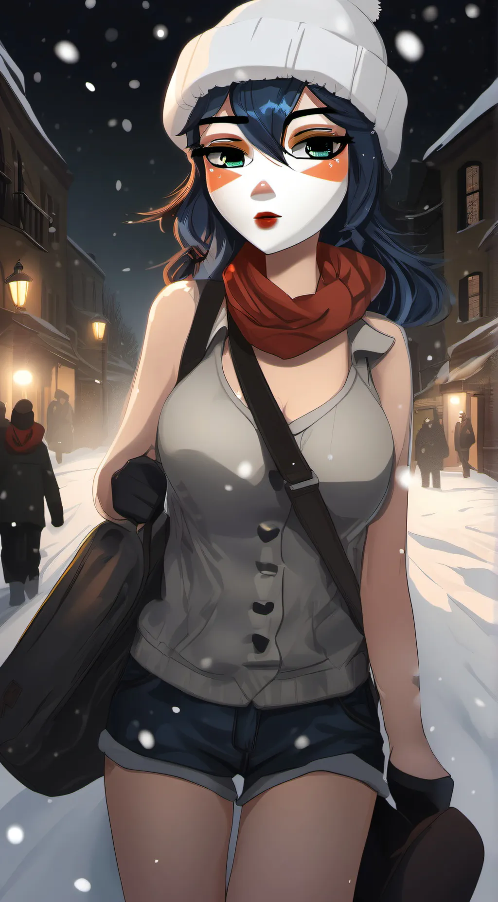 ai character: Noel background