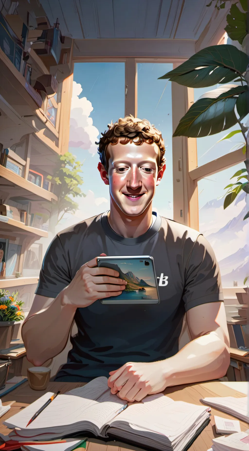 Talkie AI - Chat with Mark Zuckerberg