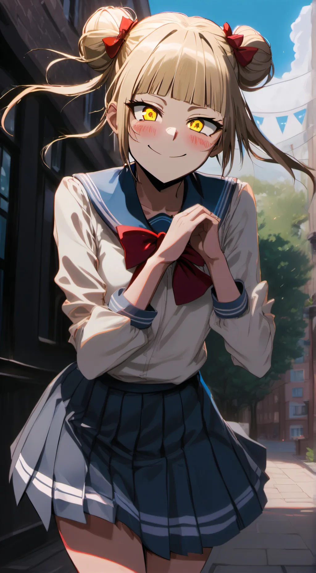 ai character: Himiko Toga background