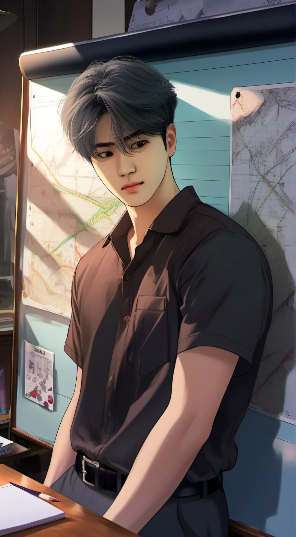 ai character: Chaeunwoo background