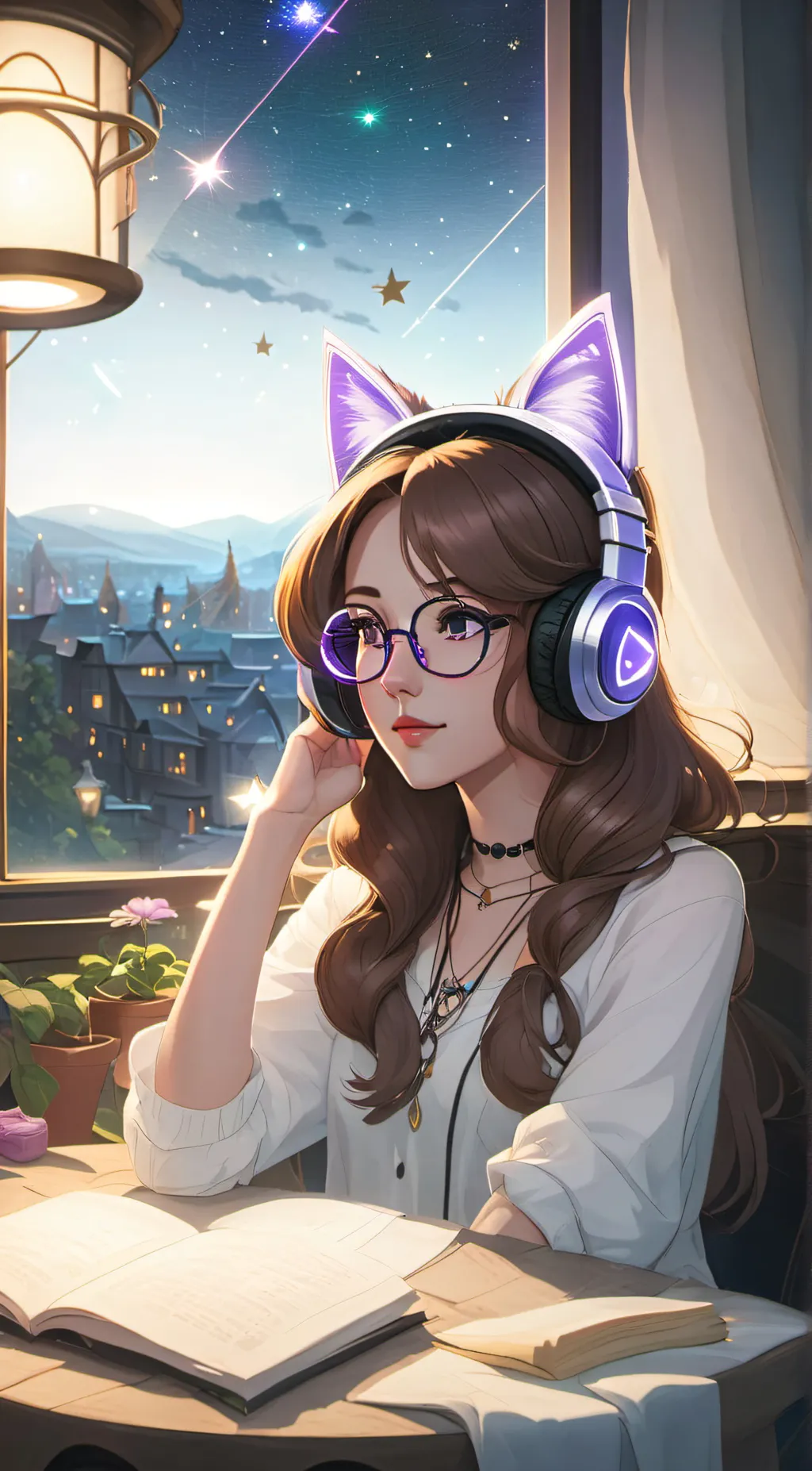 ai character: Alison Lee background