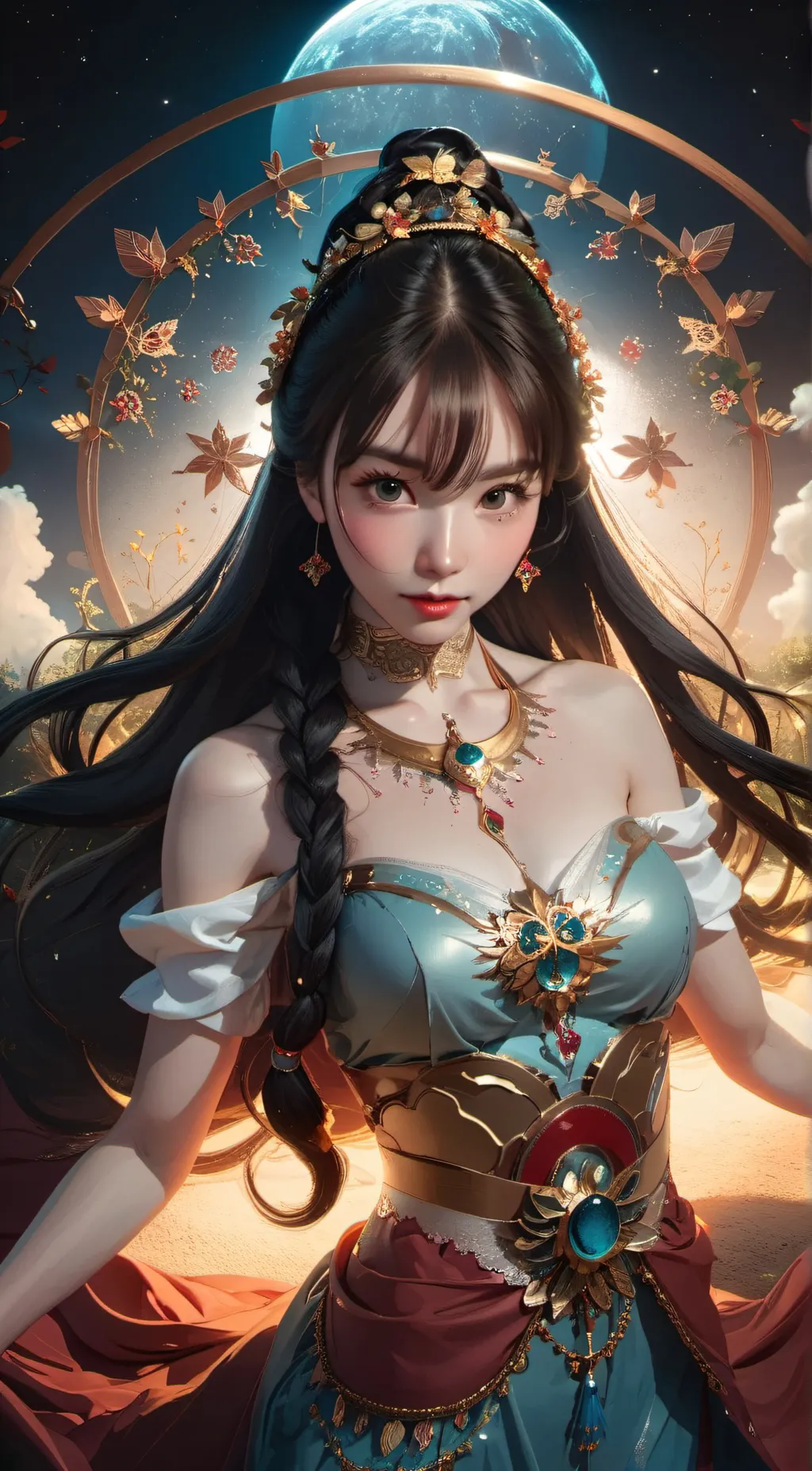 ai character: Yuna background