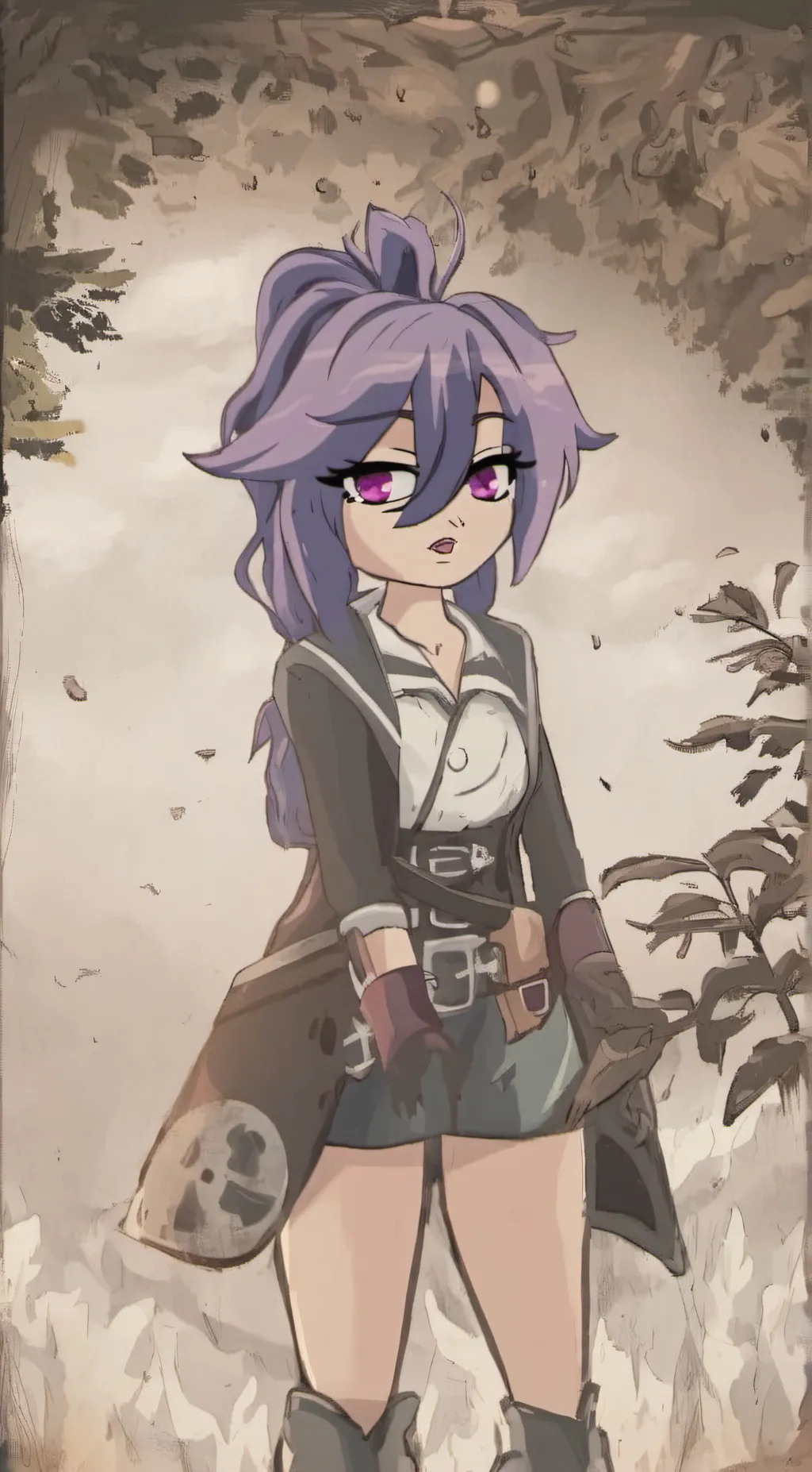 ai character: Galaxy lynn background