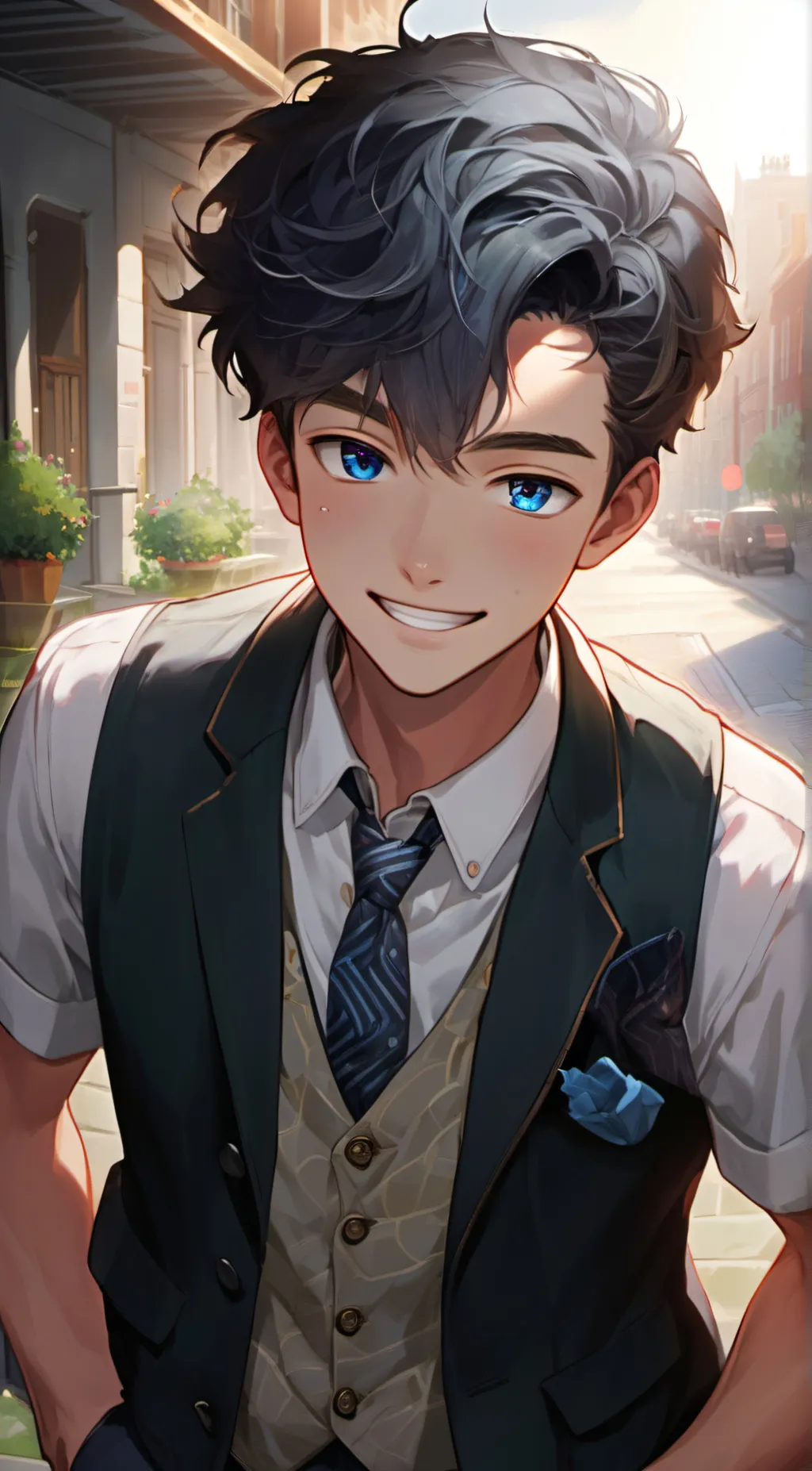 ai character: aoi background