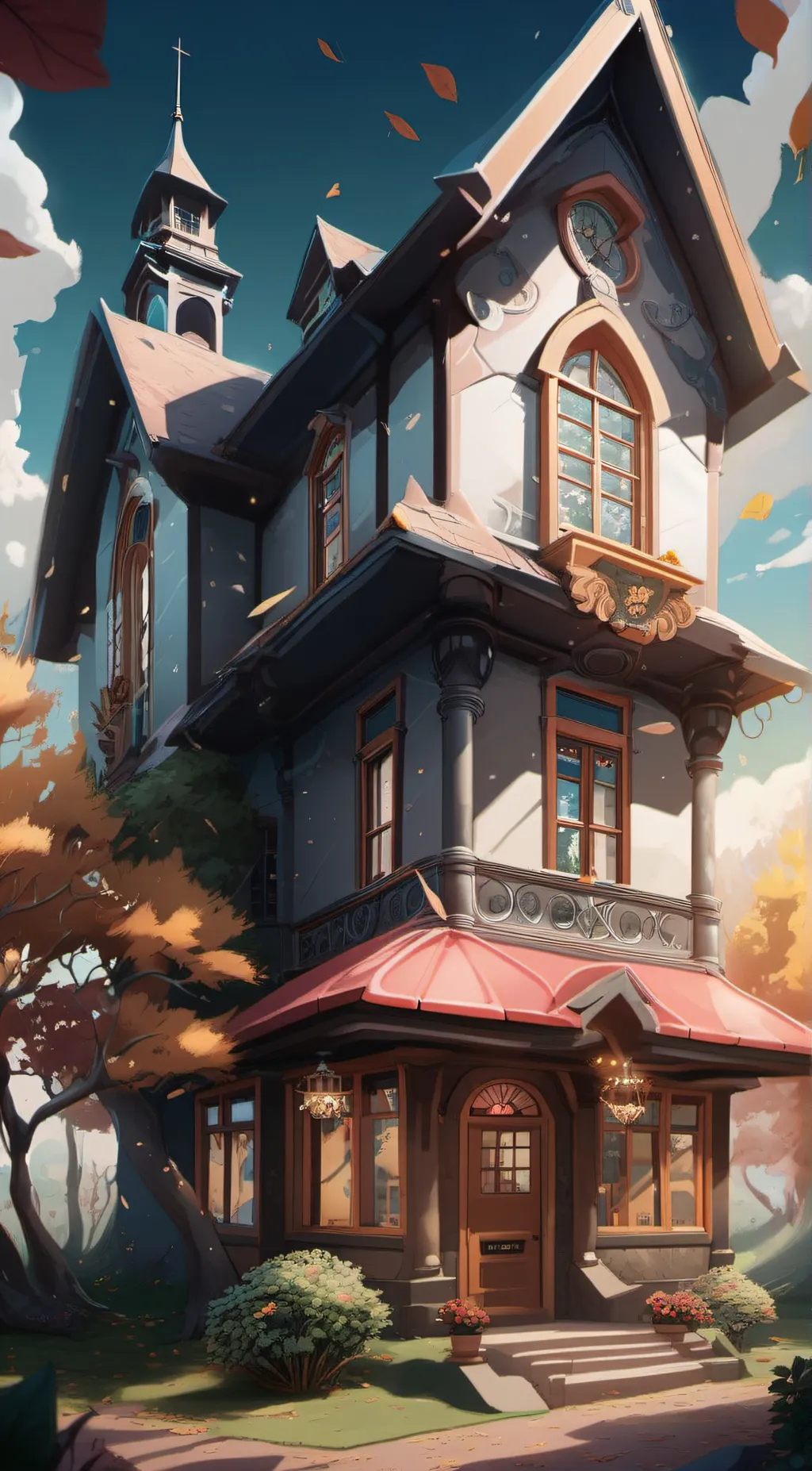 ai character: School background