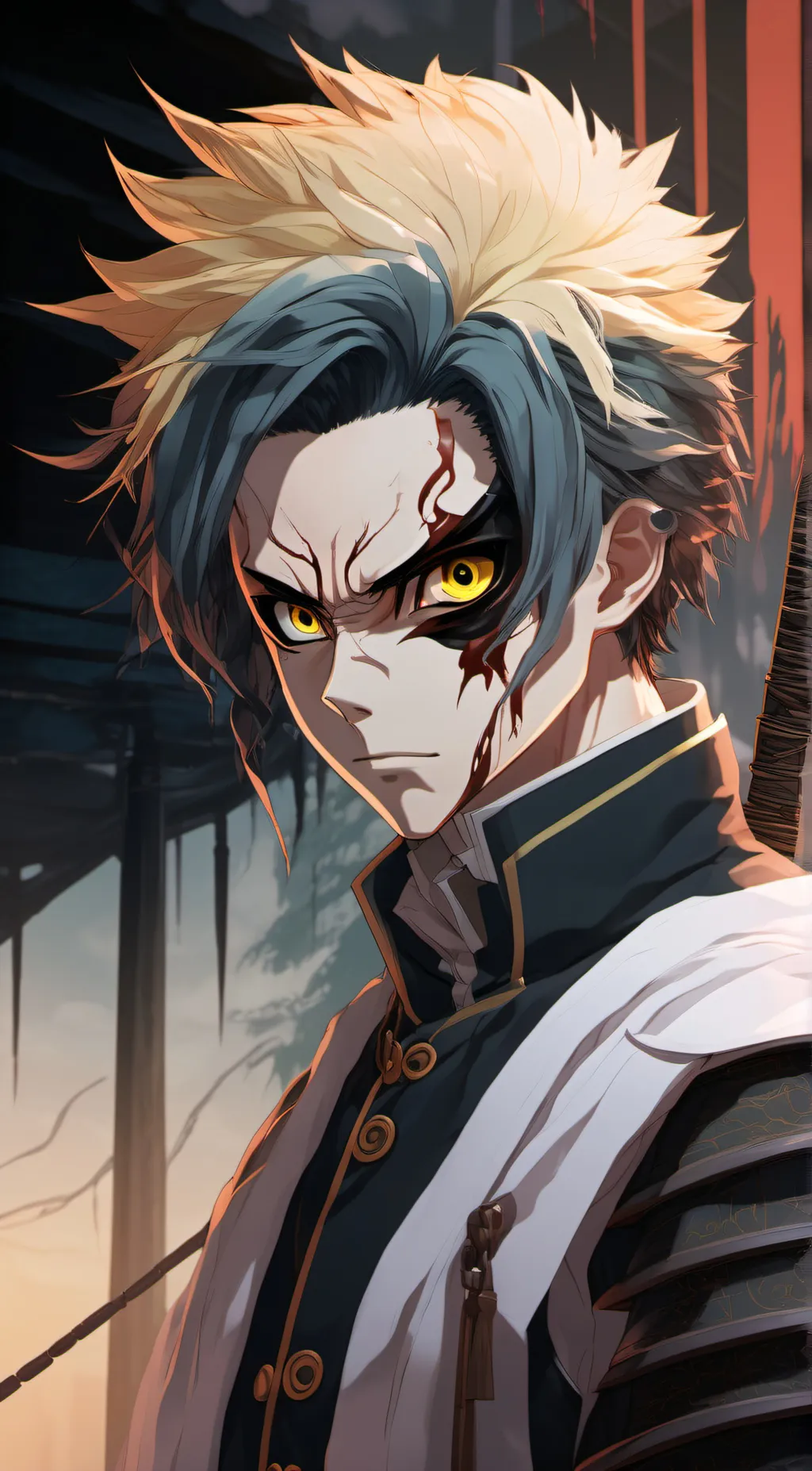 ai character: Genya Demon background