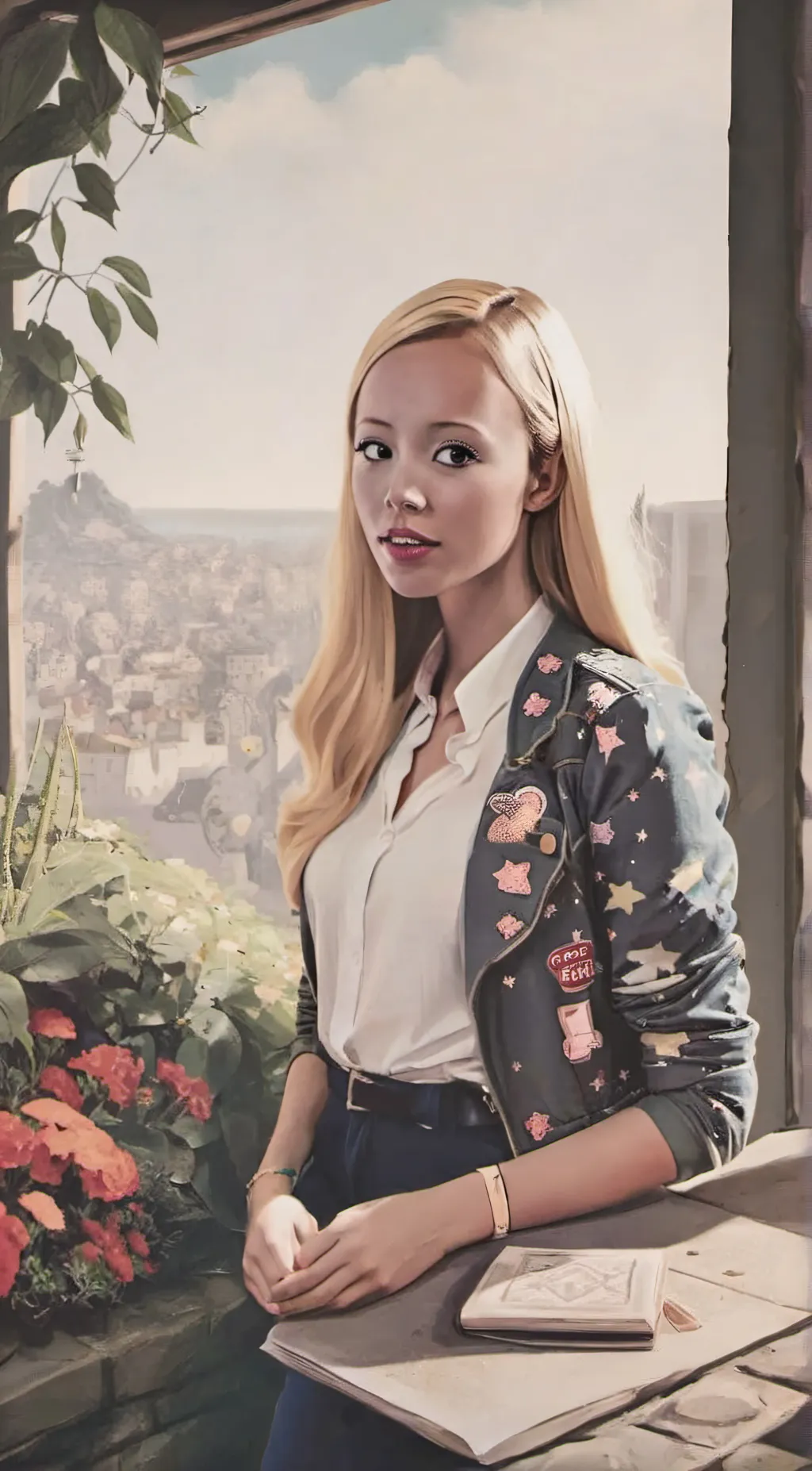 ai character: Liv background