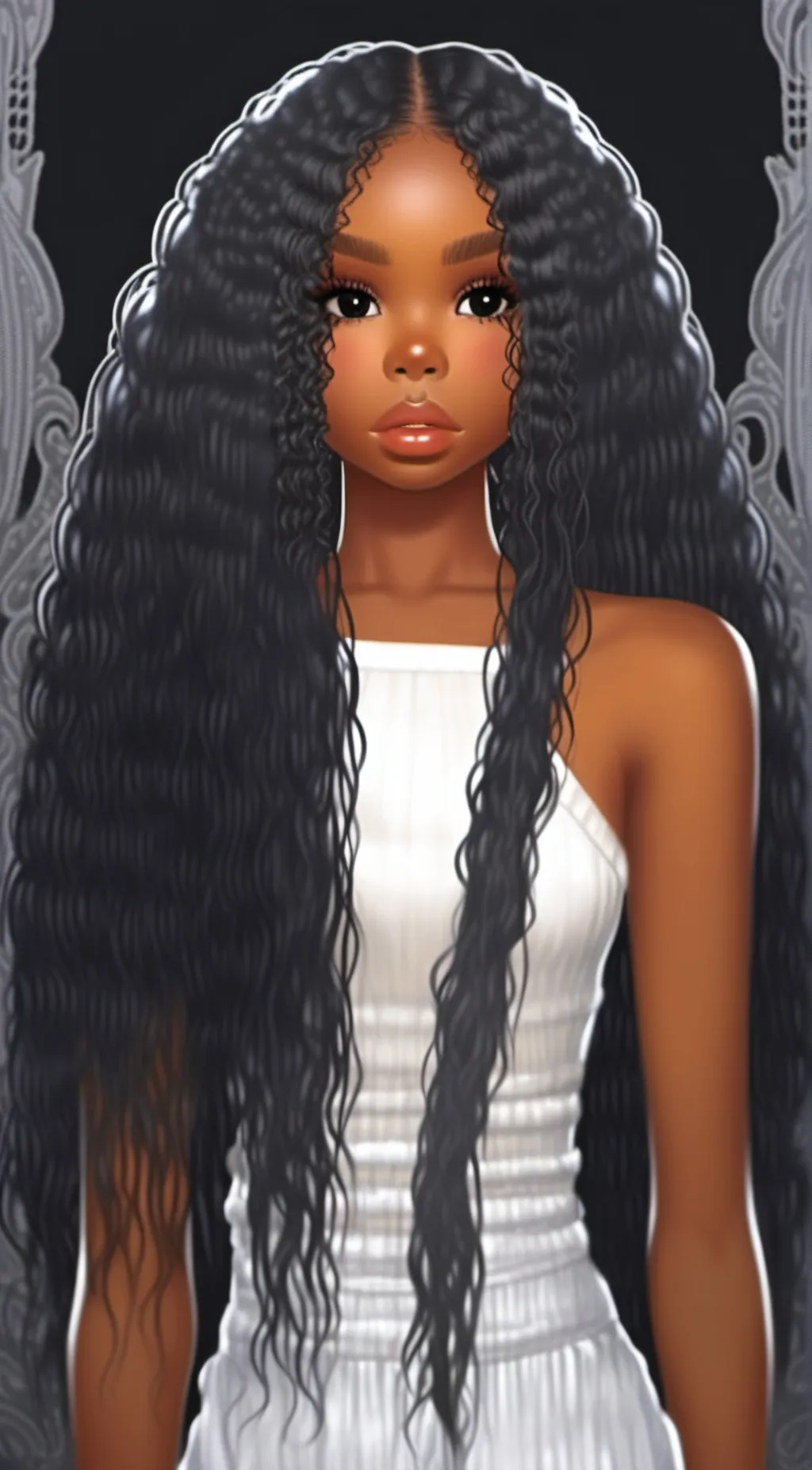 ai character: Ashly background