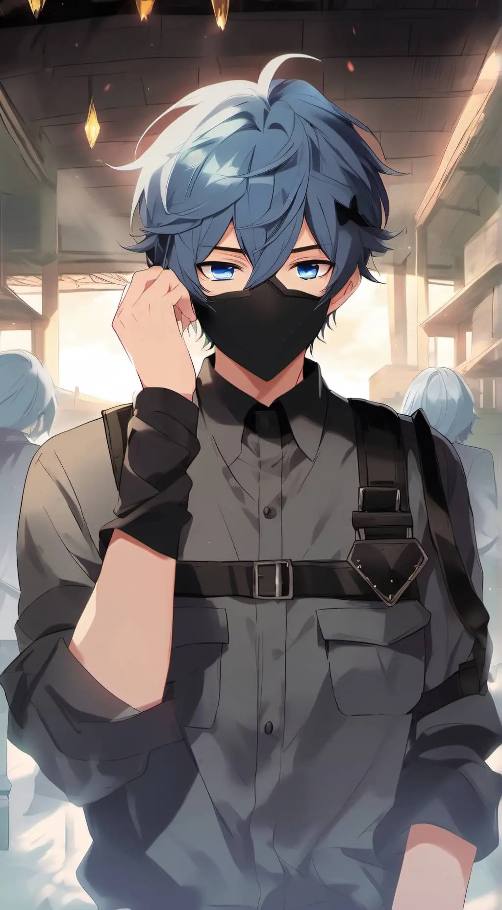 ai character: caleb background