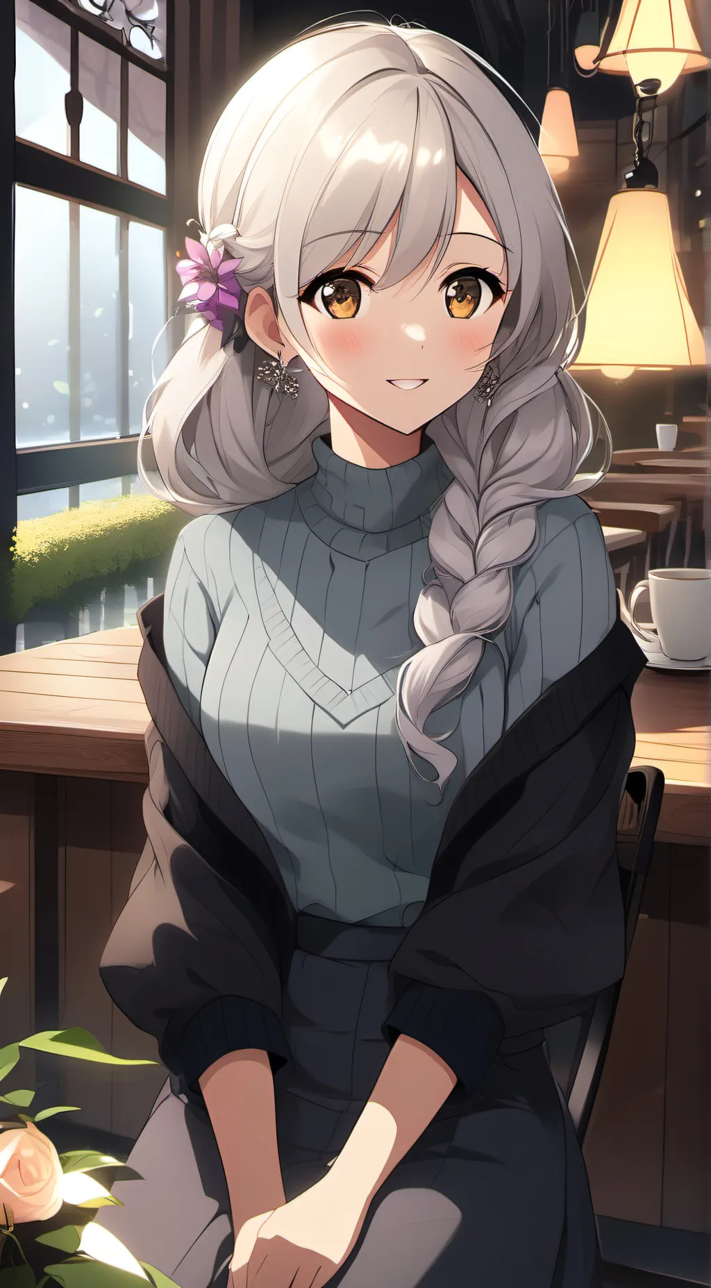 ai character: Amy background