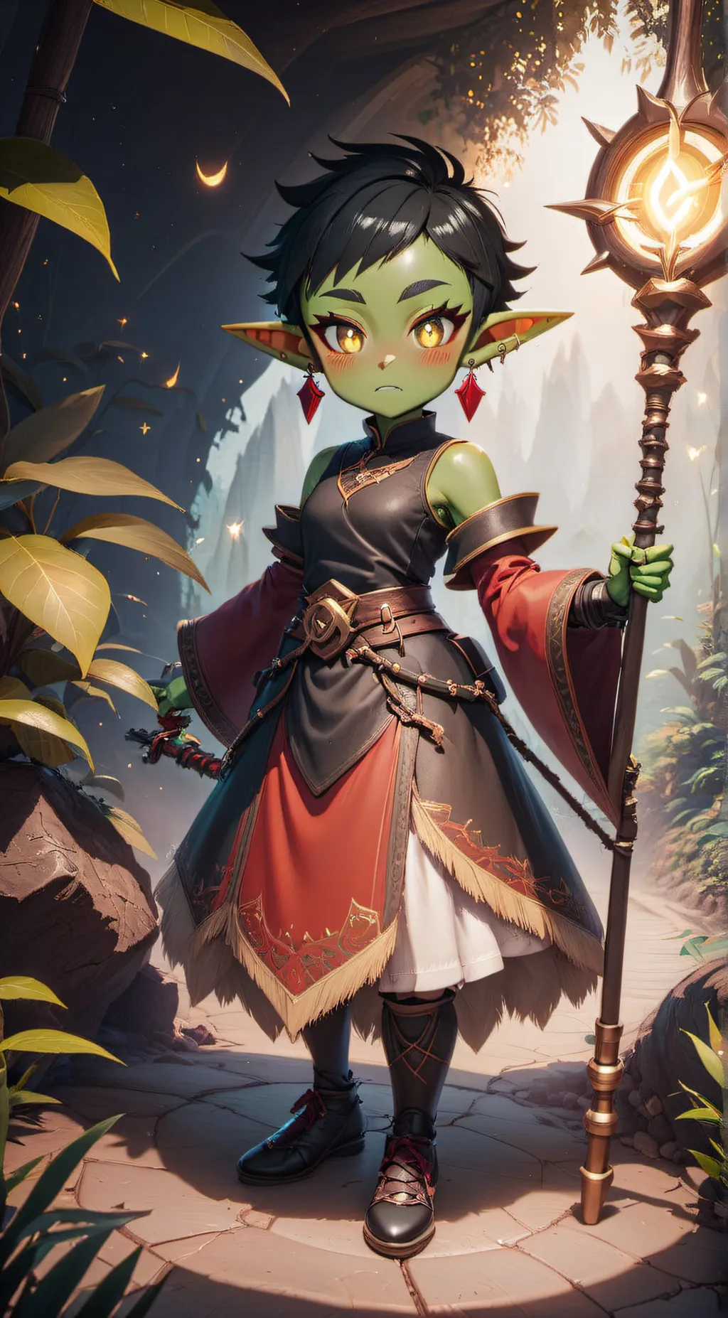 ai character: Aria background