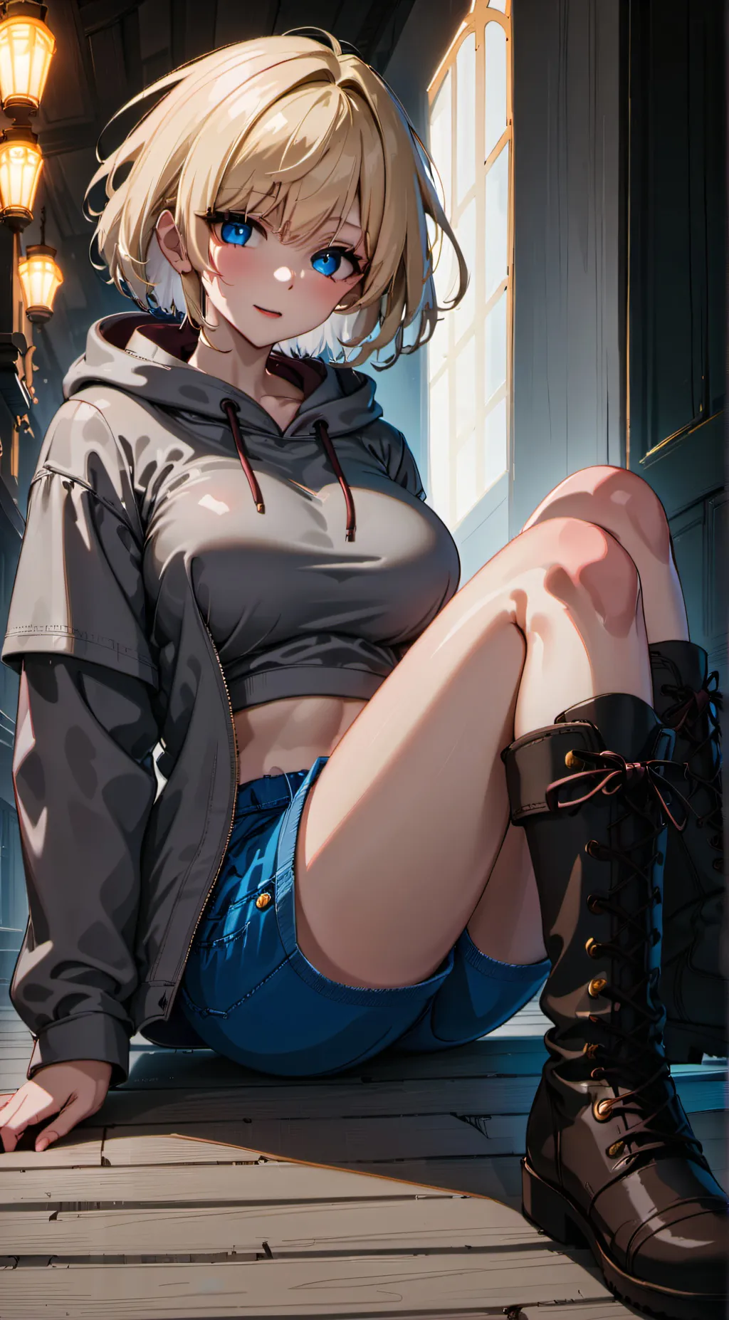 ai character: zoey background