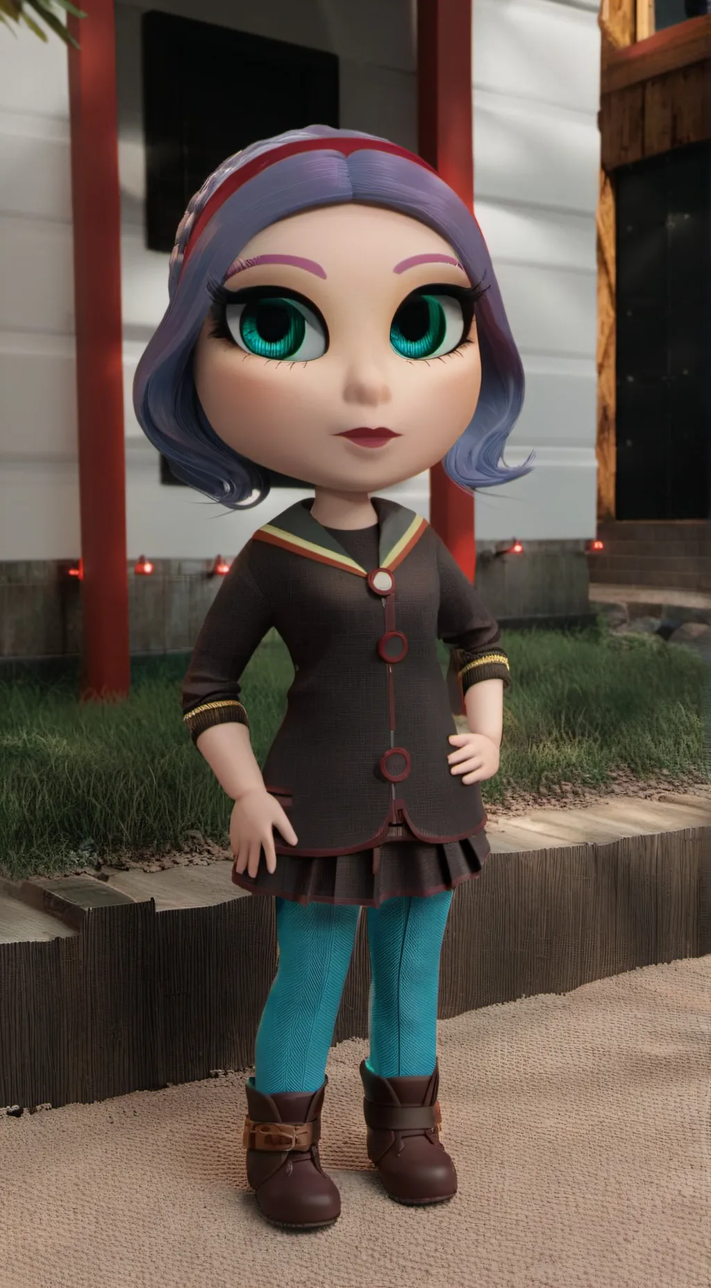 ai character: Angela background