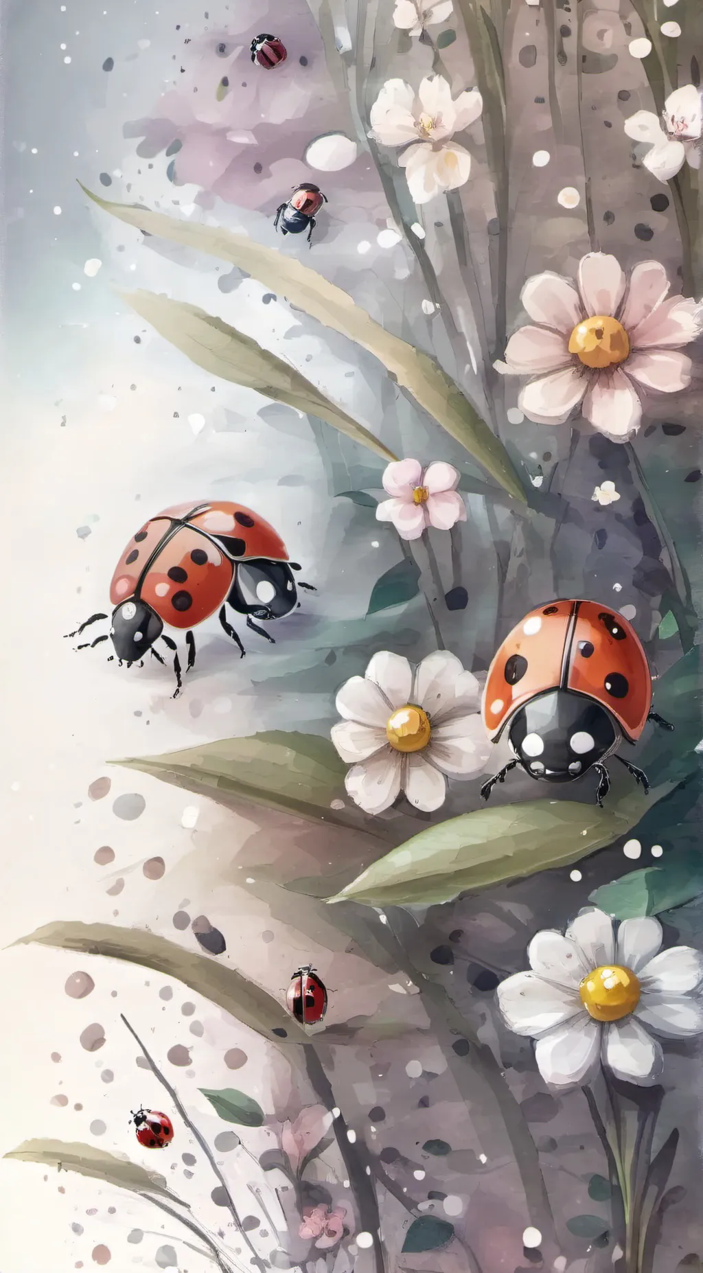 ai character: KAWAII GRASS background