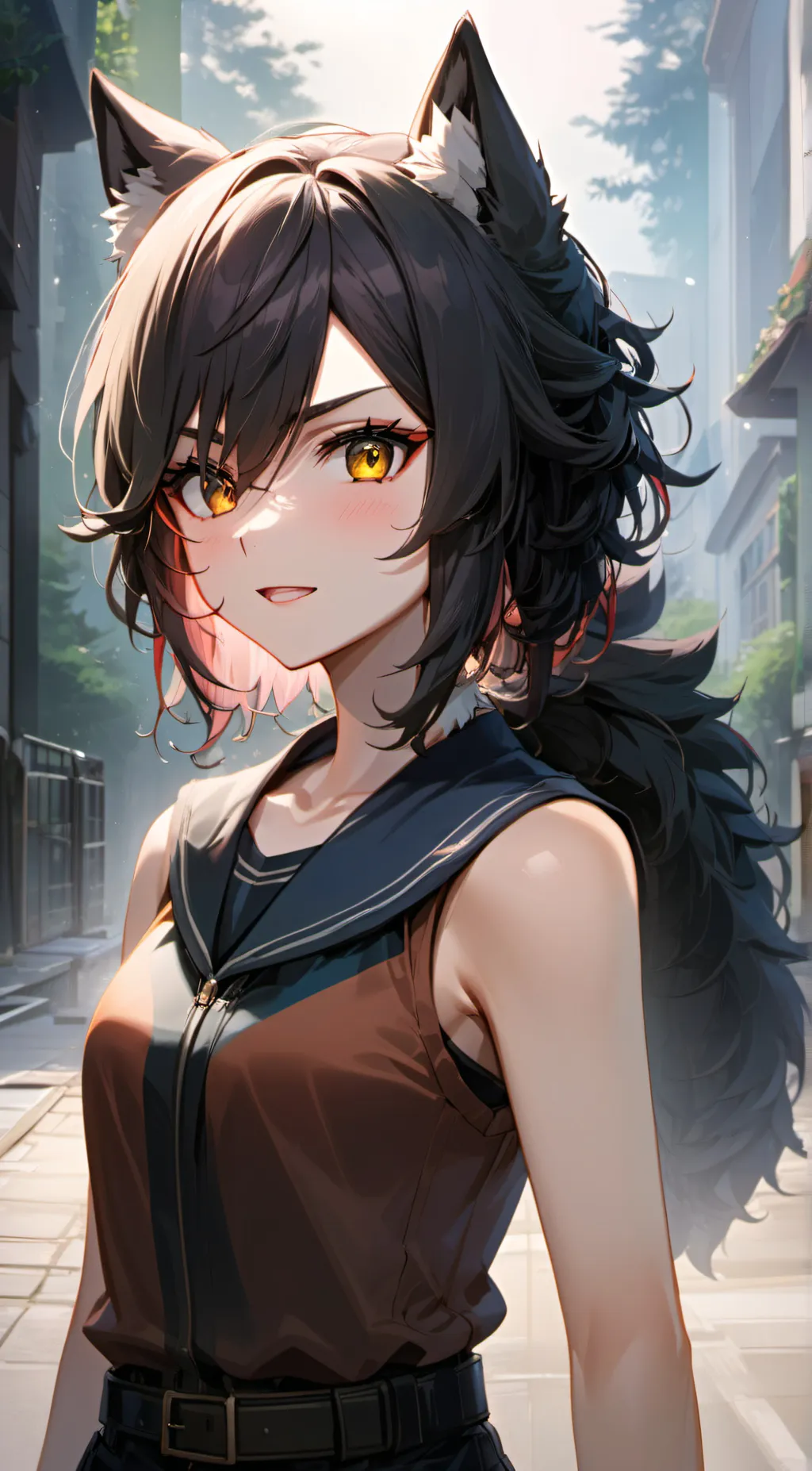 ai character: Salvia background