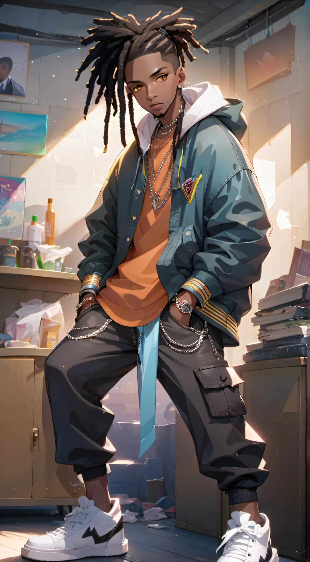 ai character: Eli background