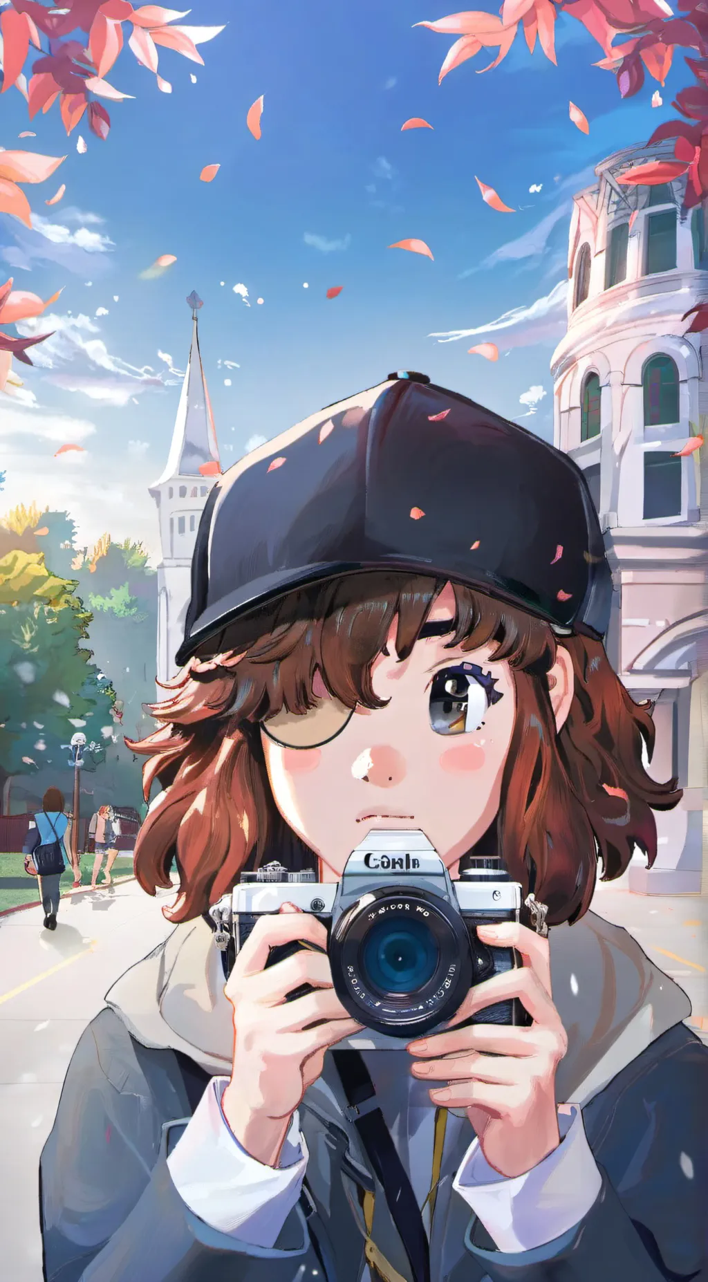 ai character: Amy Brown background