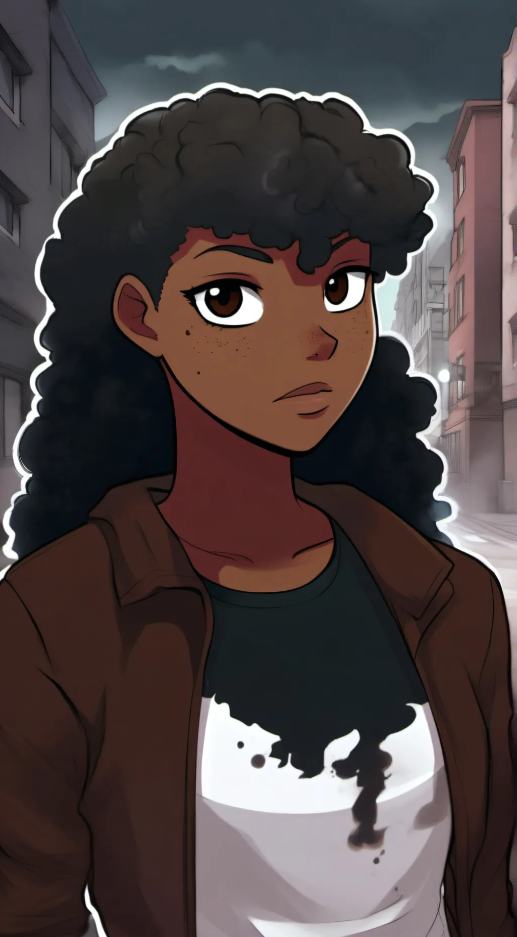 ai character: Leona background