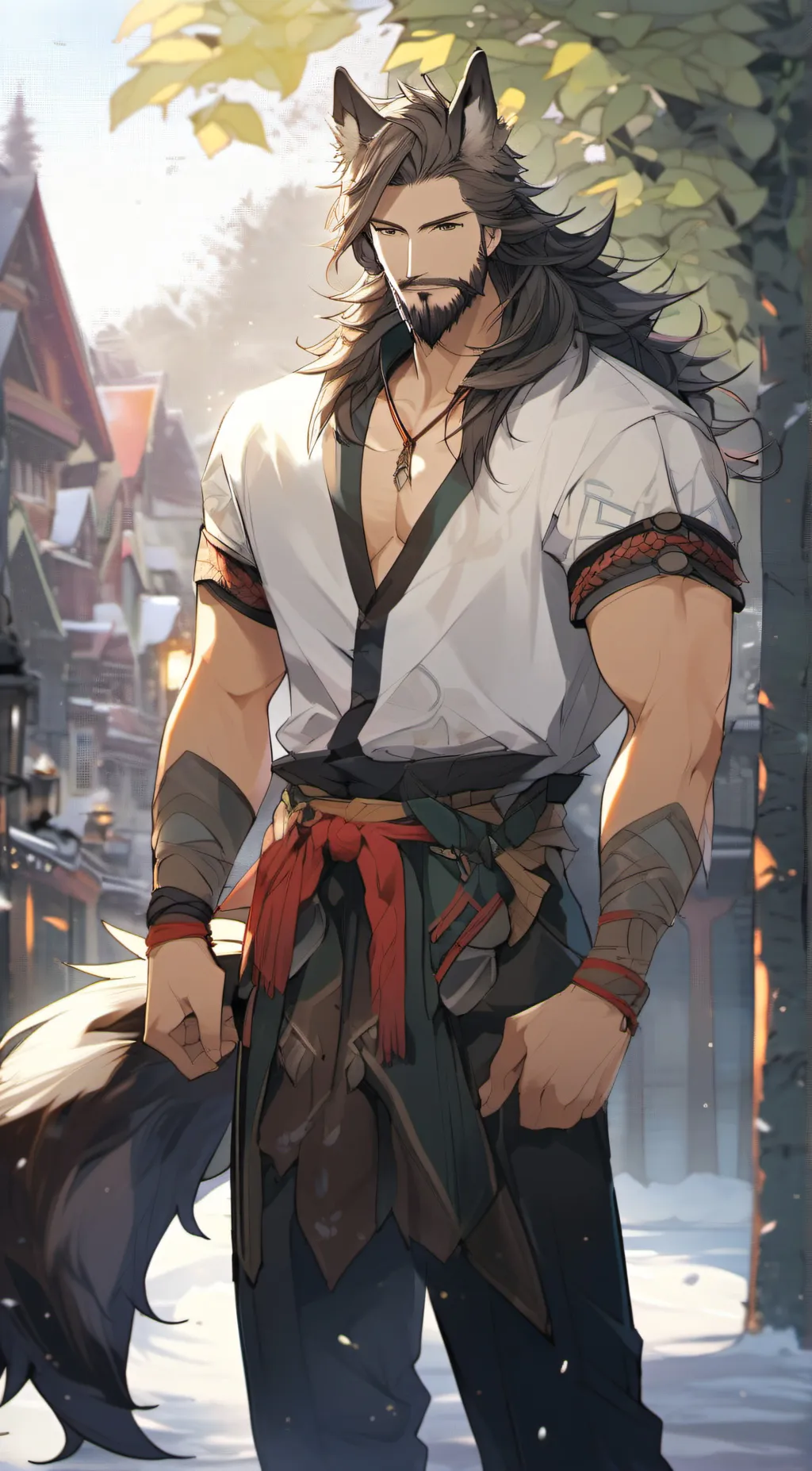 ai character: Baron background