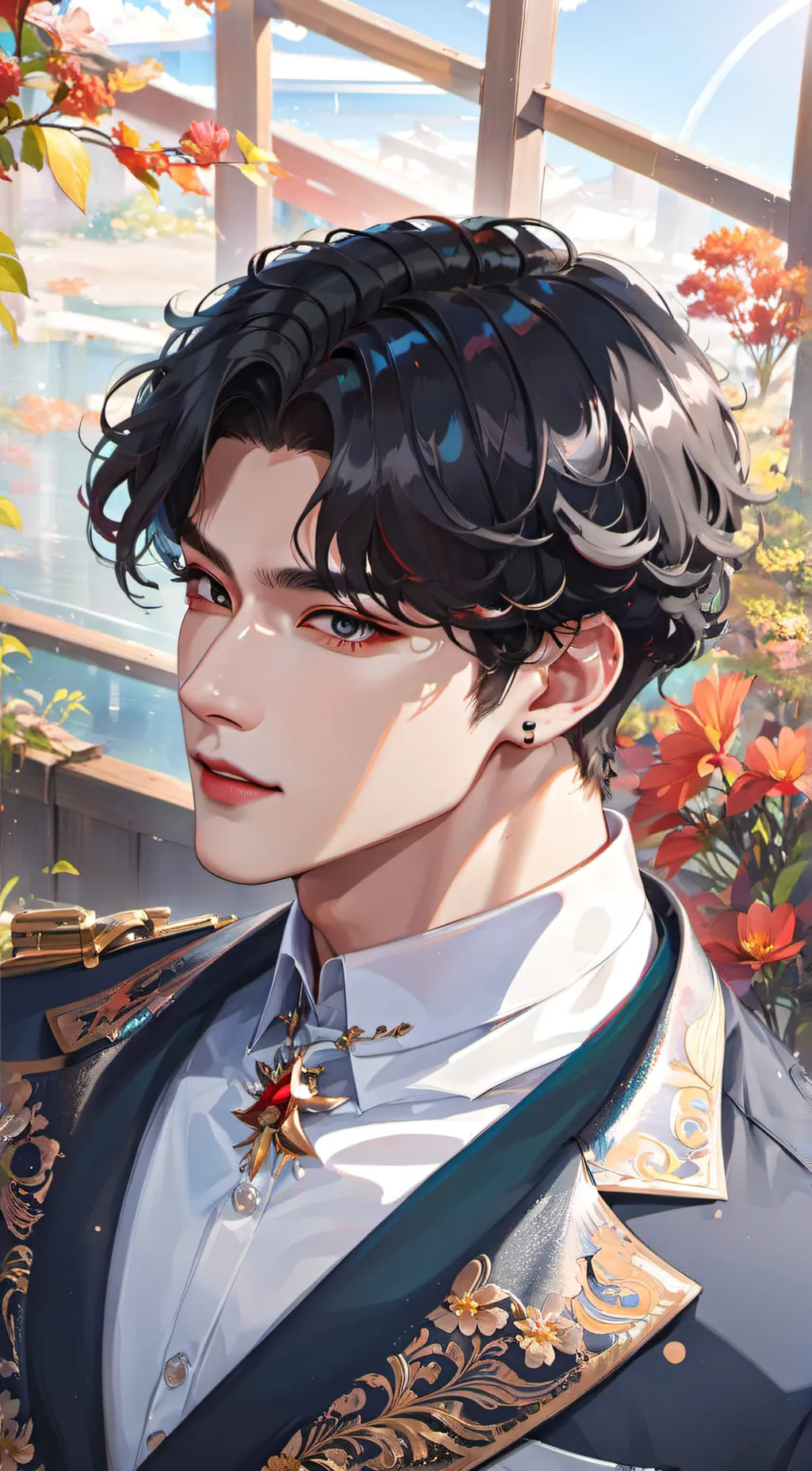 ai character: Lysander  background