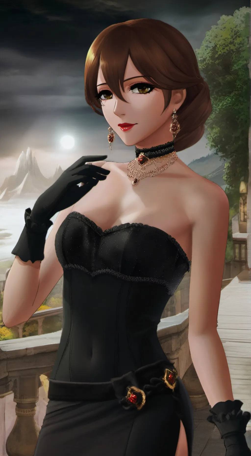 ai character: Ember background