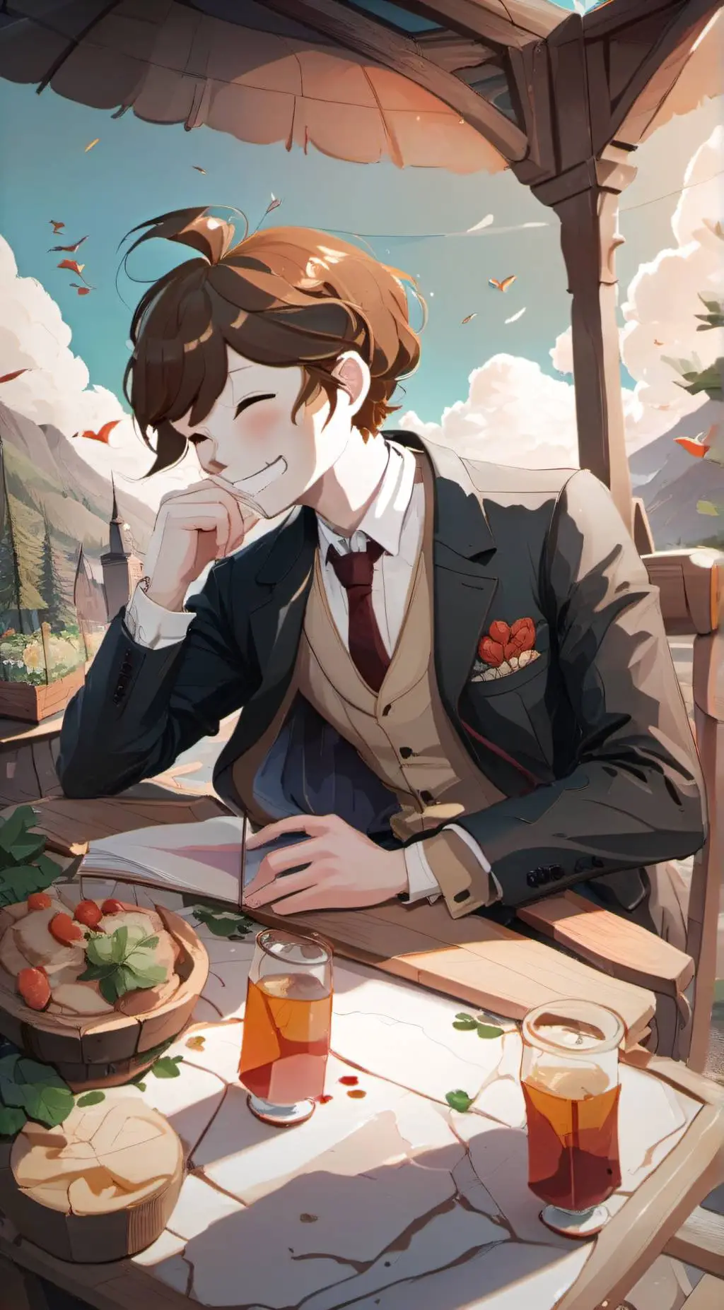 ai character: Harry background