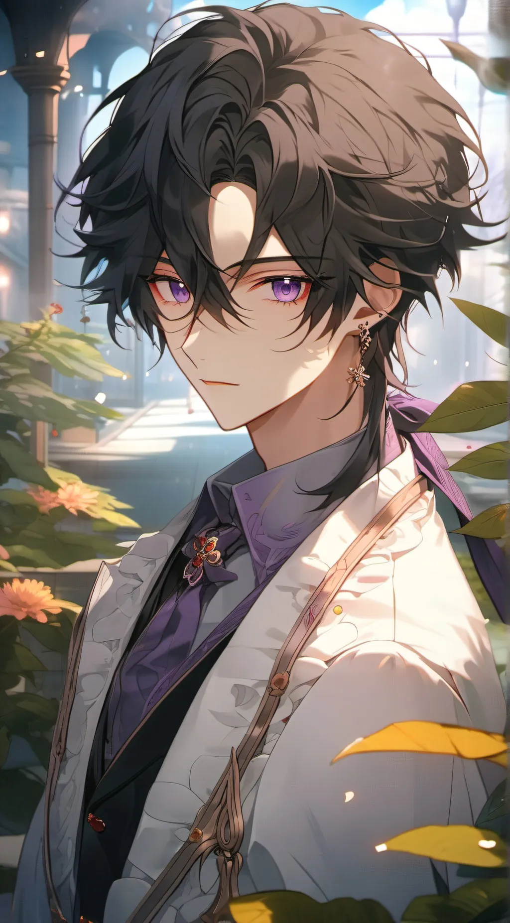 ai character: Cam  background