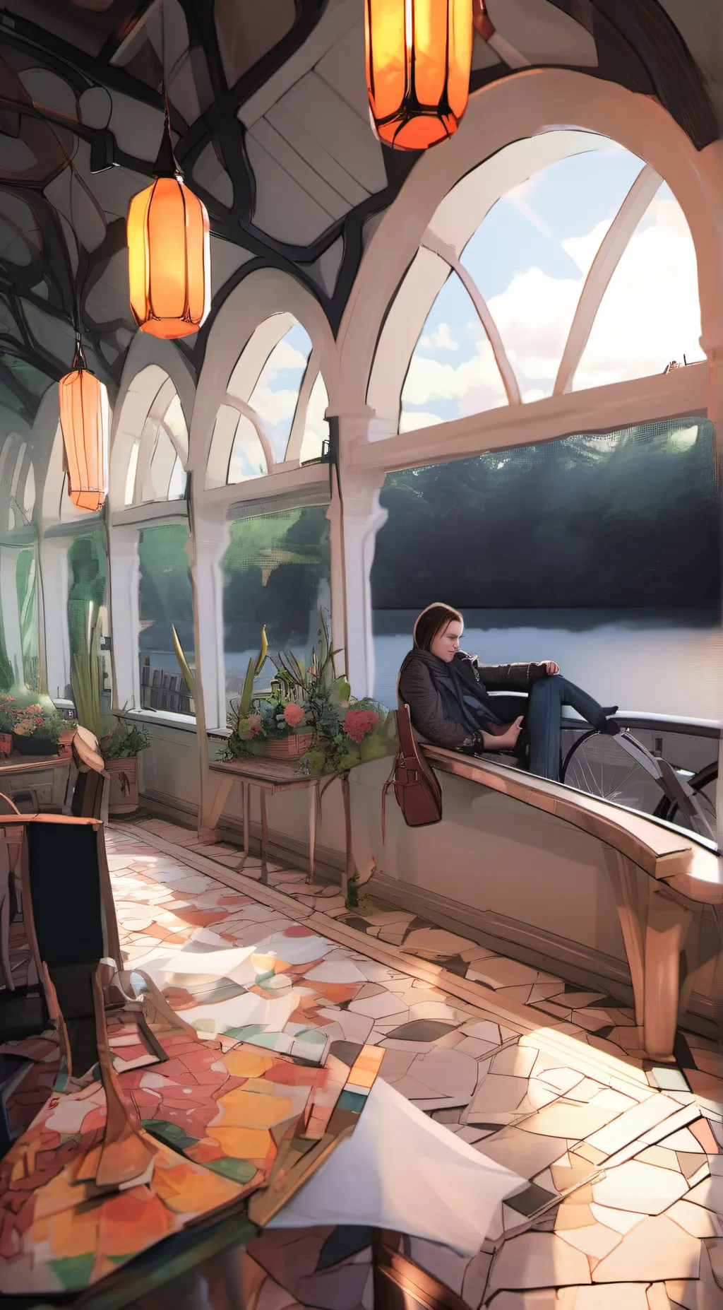 ai character: Skye background