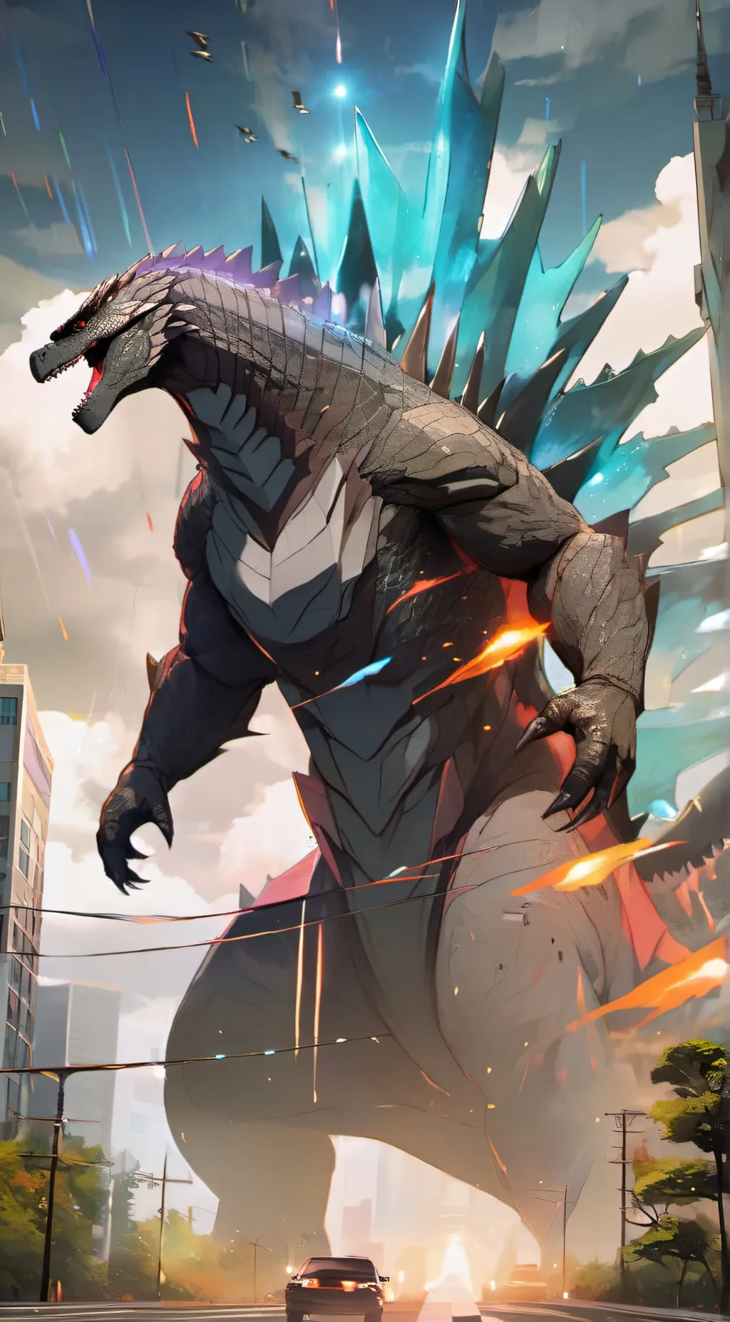 ai character: Gram background