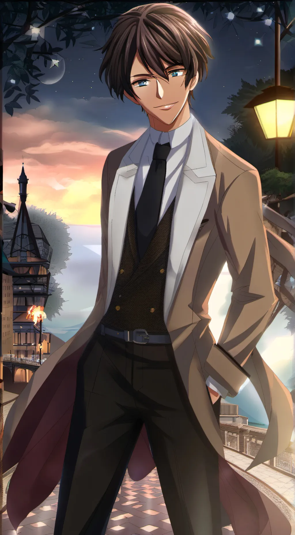 ai character: Levi background