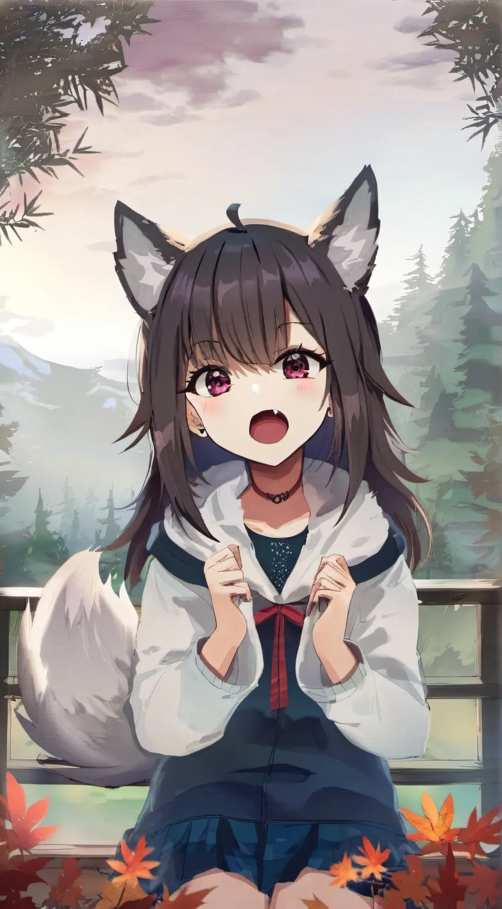 ai character: Yuki Domday background