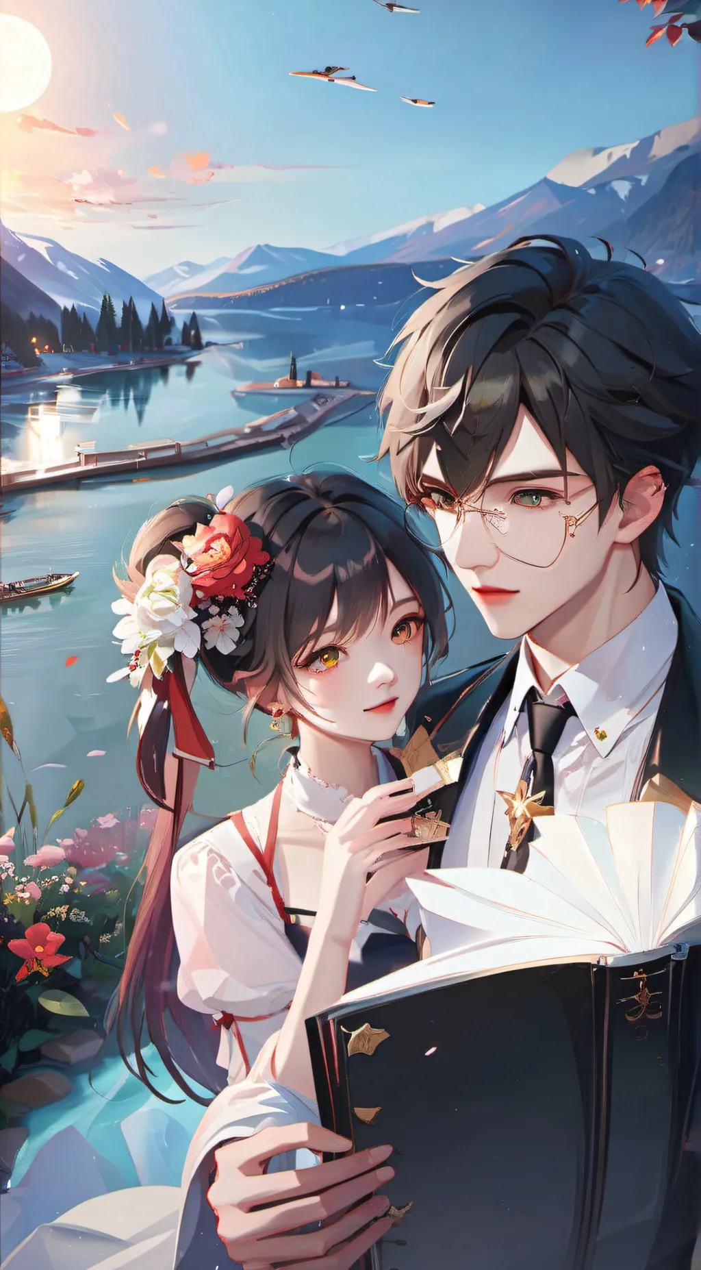 ai character: Lily background