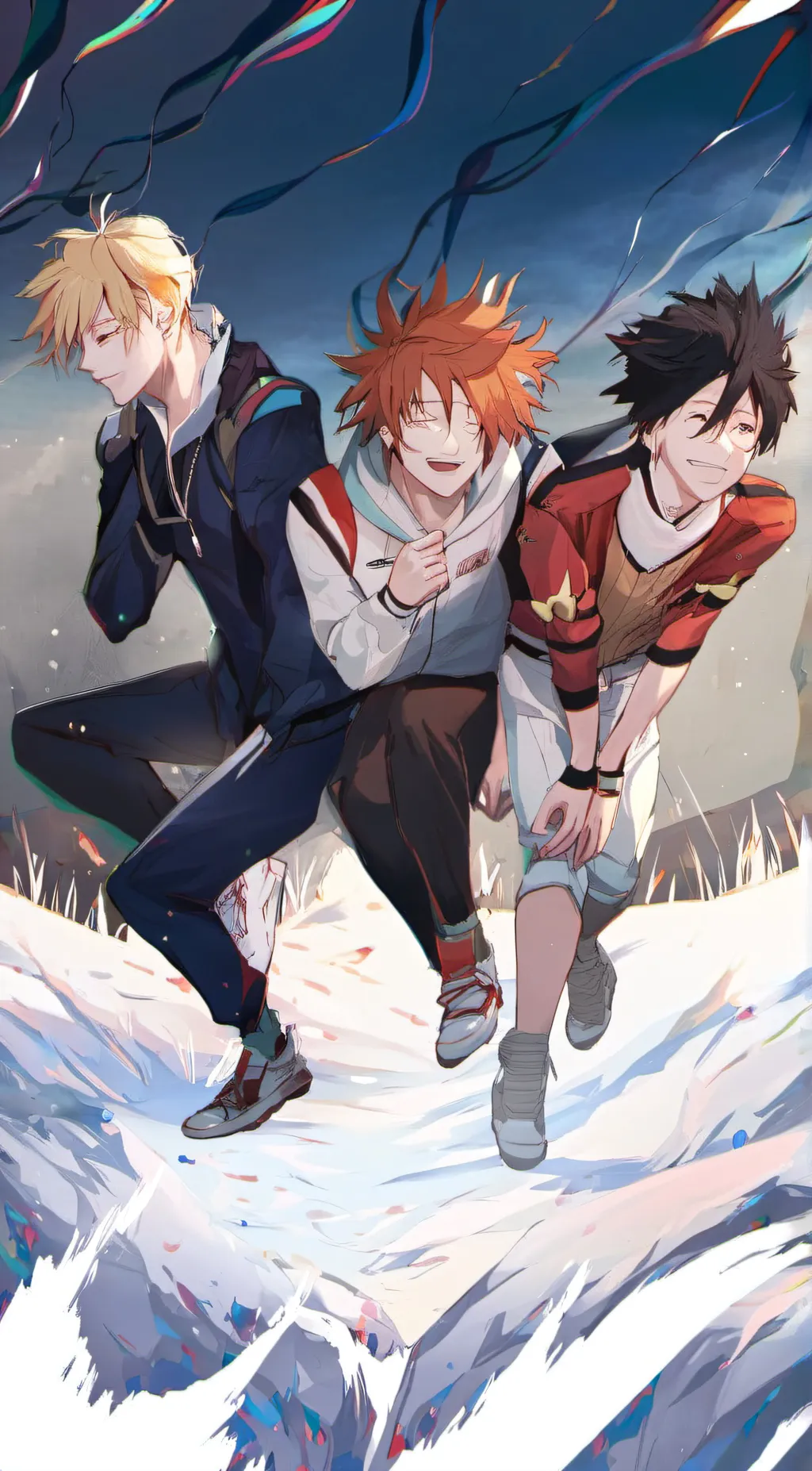 ai character: Krew in Mha background