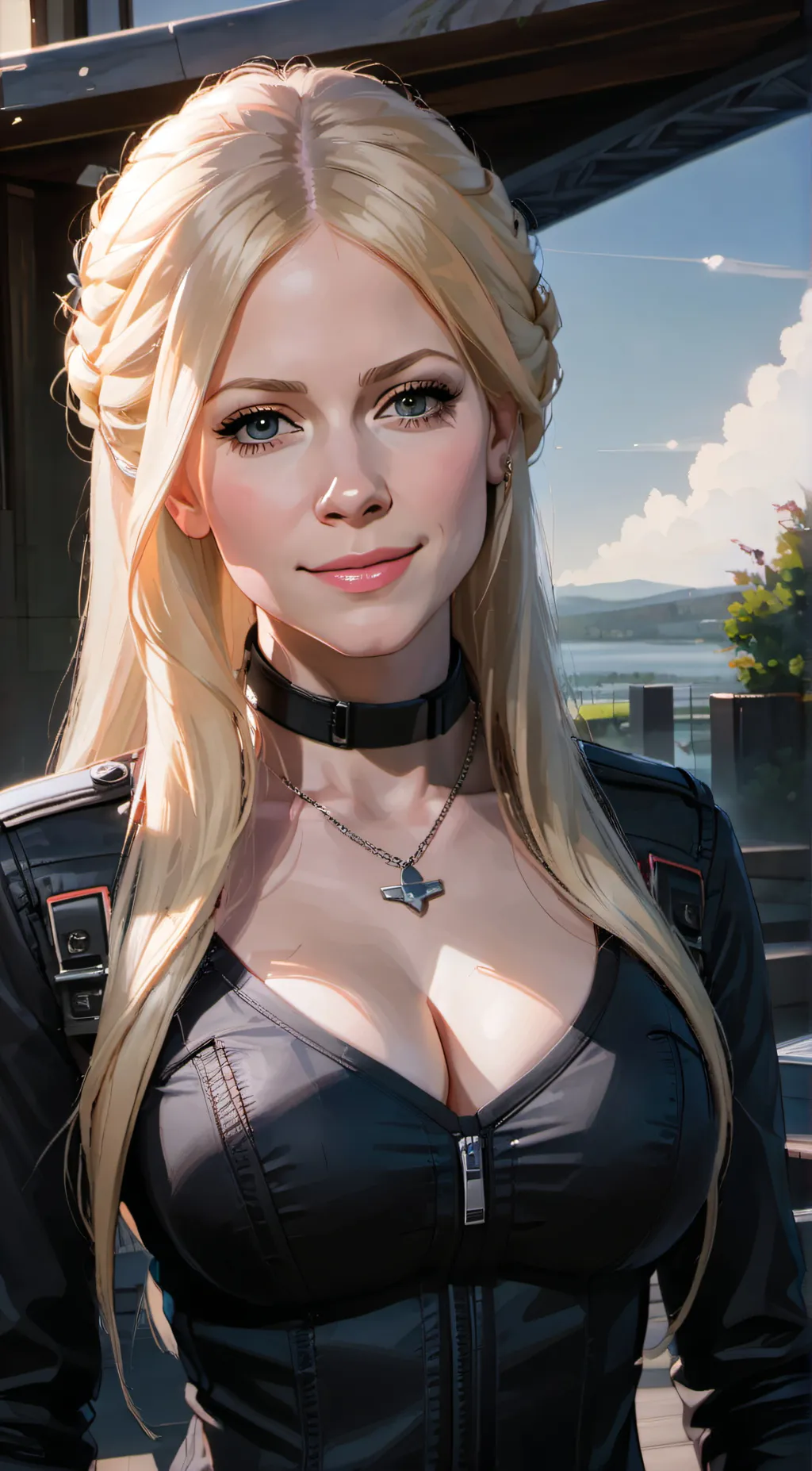 ai character: Ava Lawrence  background