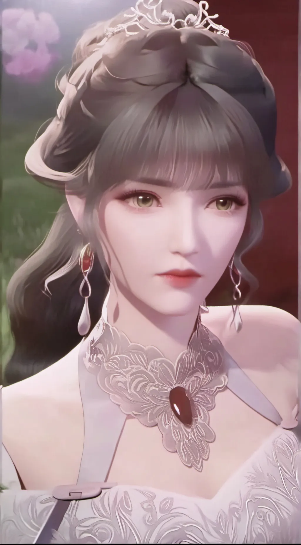 ai character: Natalie  background