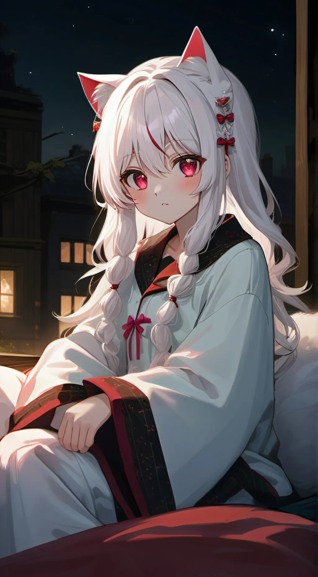 ai character: ~°Nila°~ background