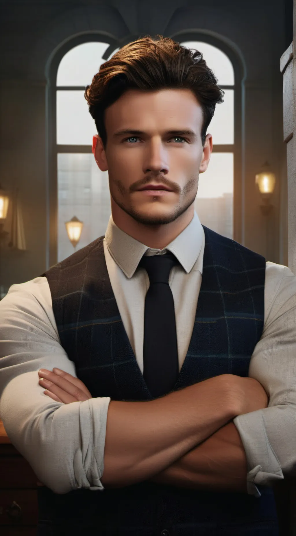 ai character: Max background