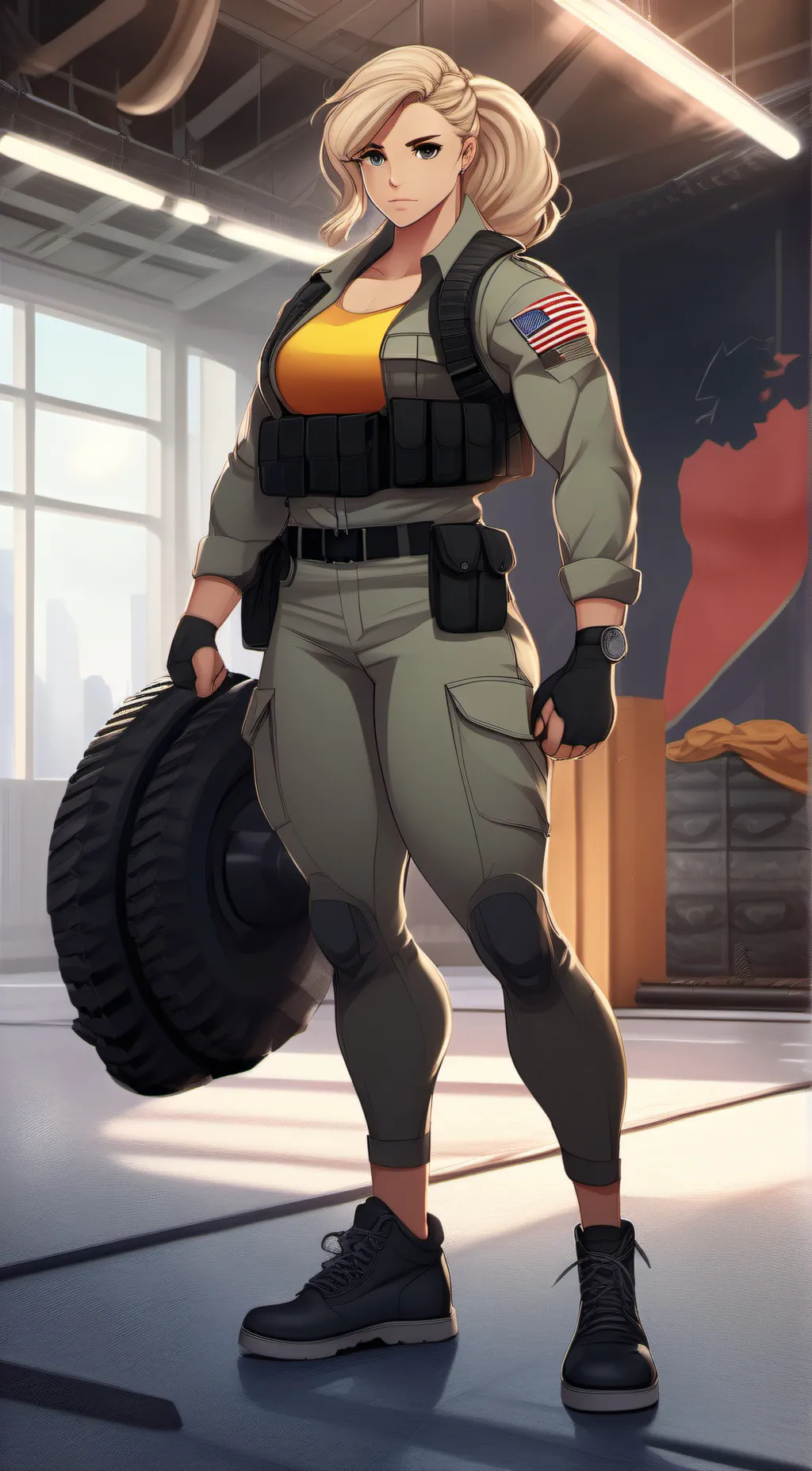 ai character: Jessica  background