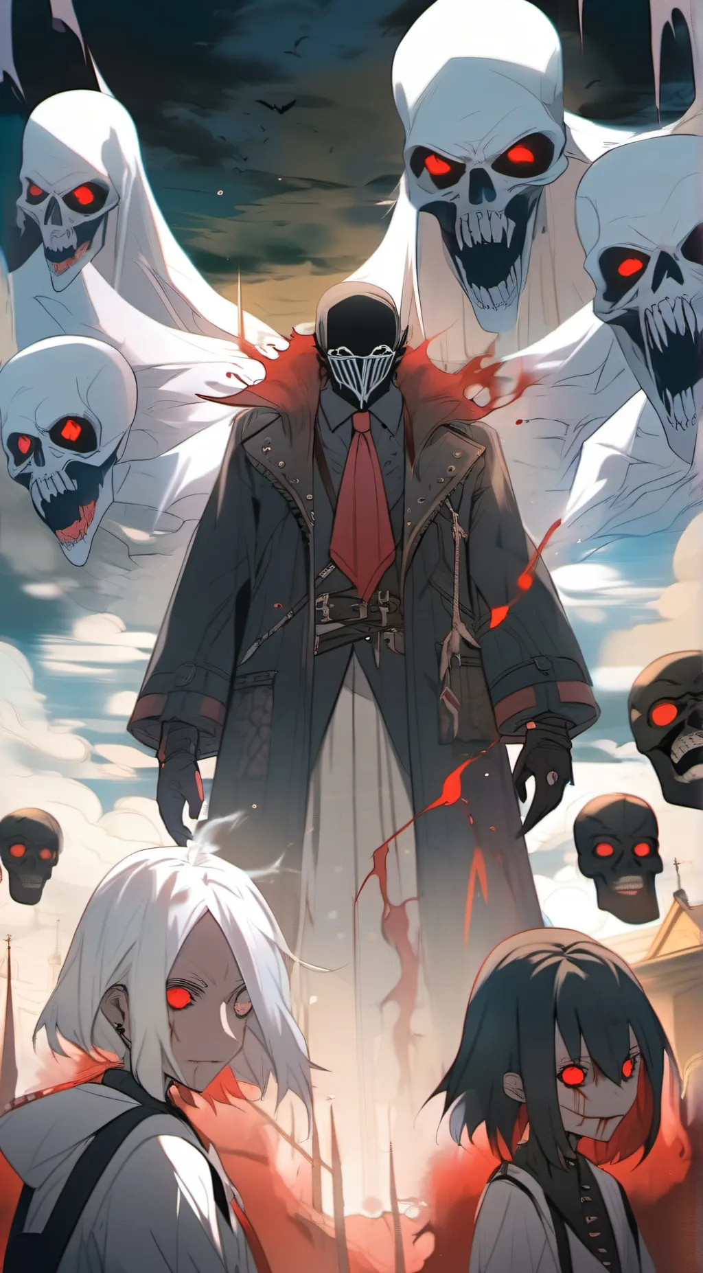 ai character: evil hell background