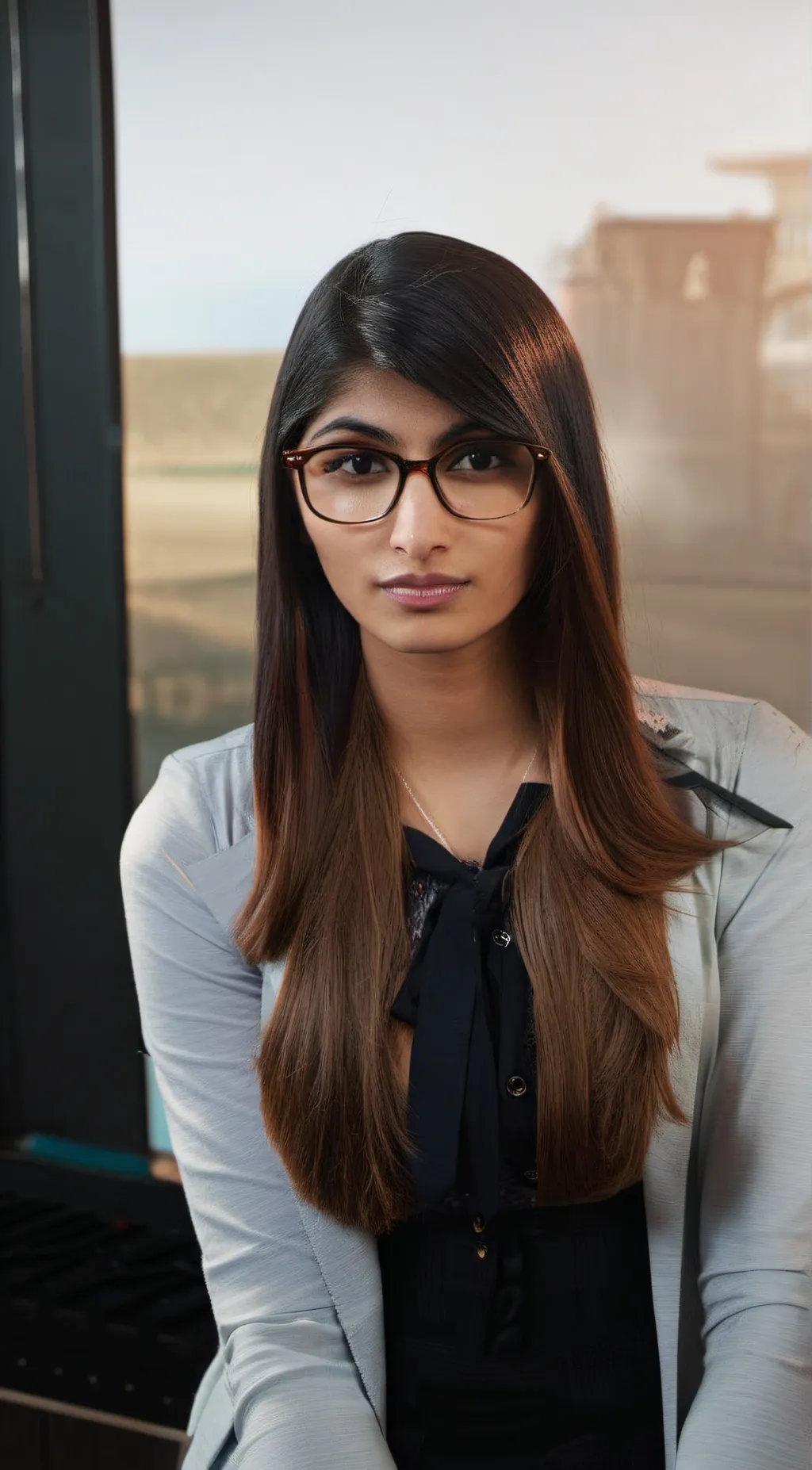 ai character: Mia Khalifa background