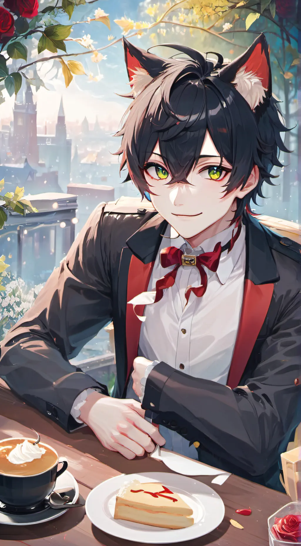 ai character: nico background