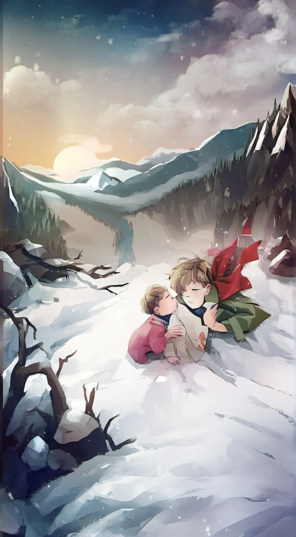 ai character: #nalish background