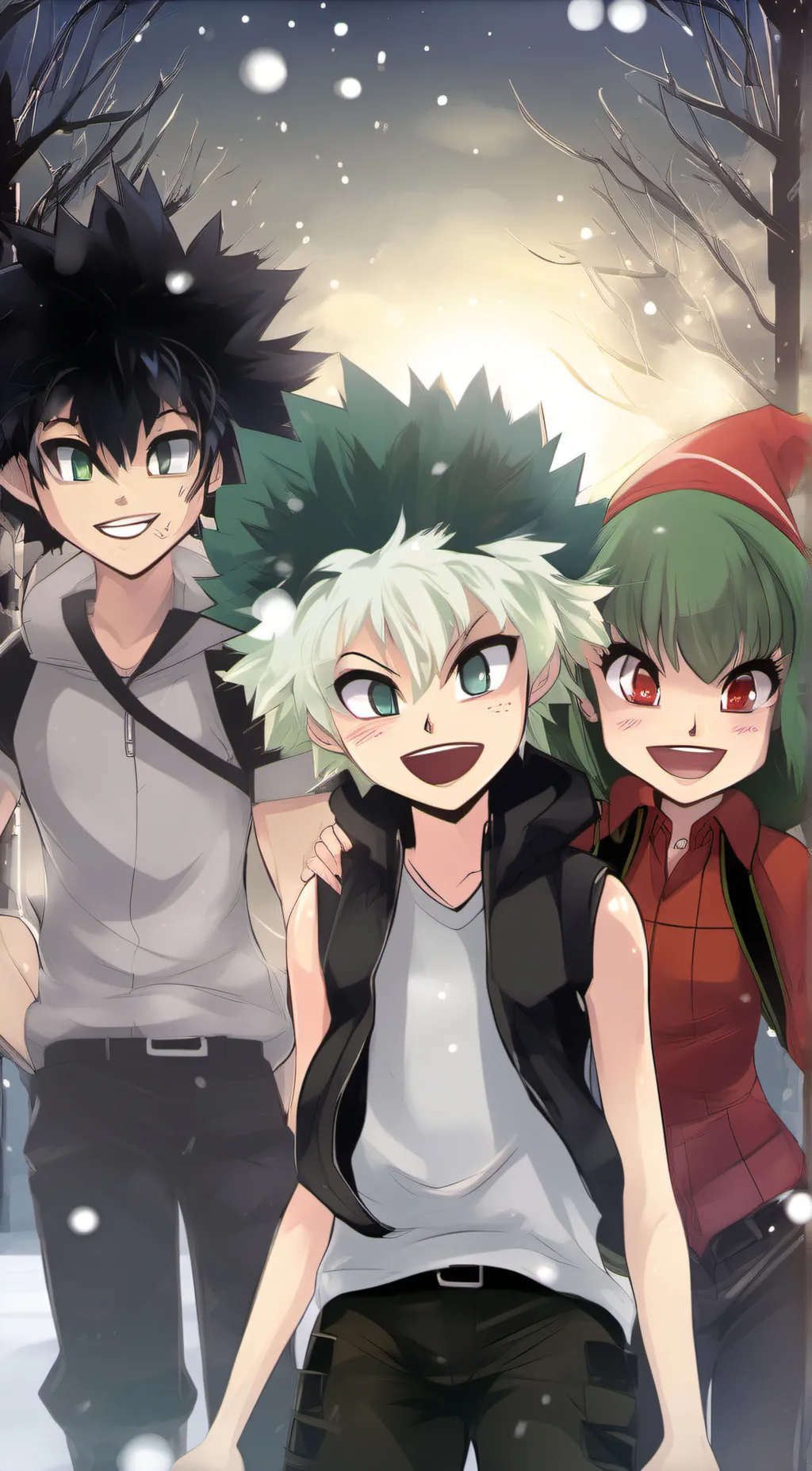 ai character: Mha background