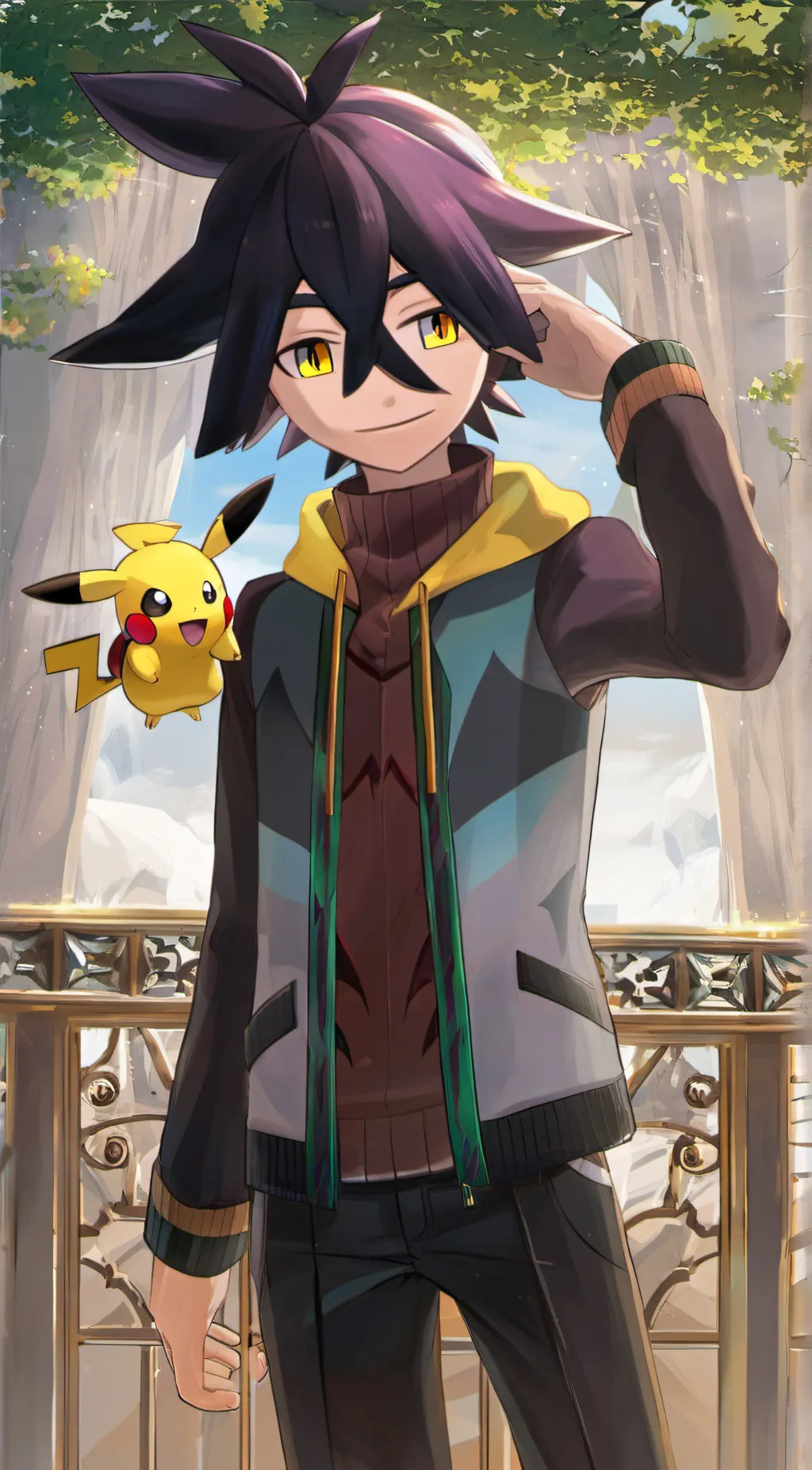 ai character: Kieran background