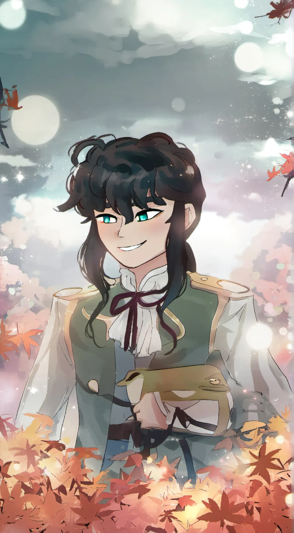 ai character: Muichiro  background