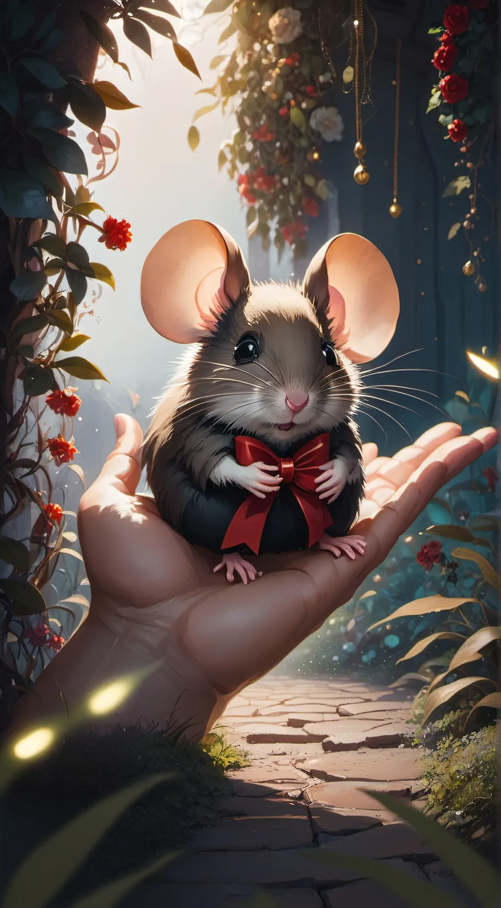 ai character: hampter [pet] background