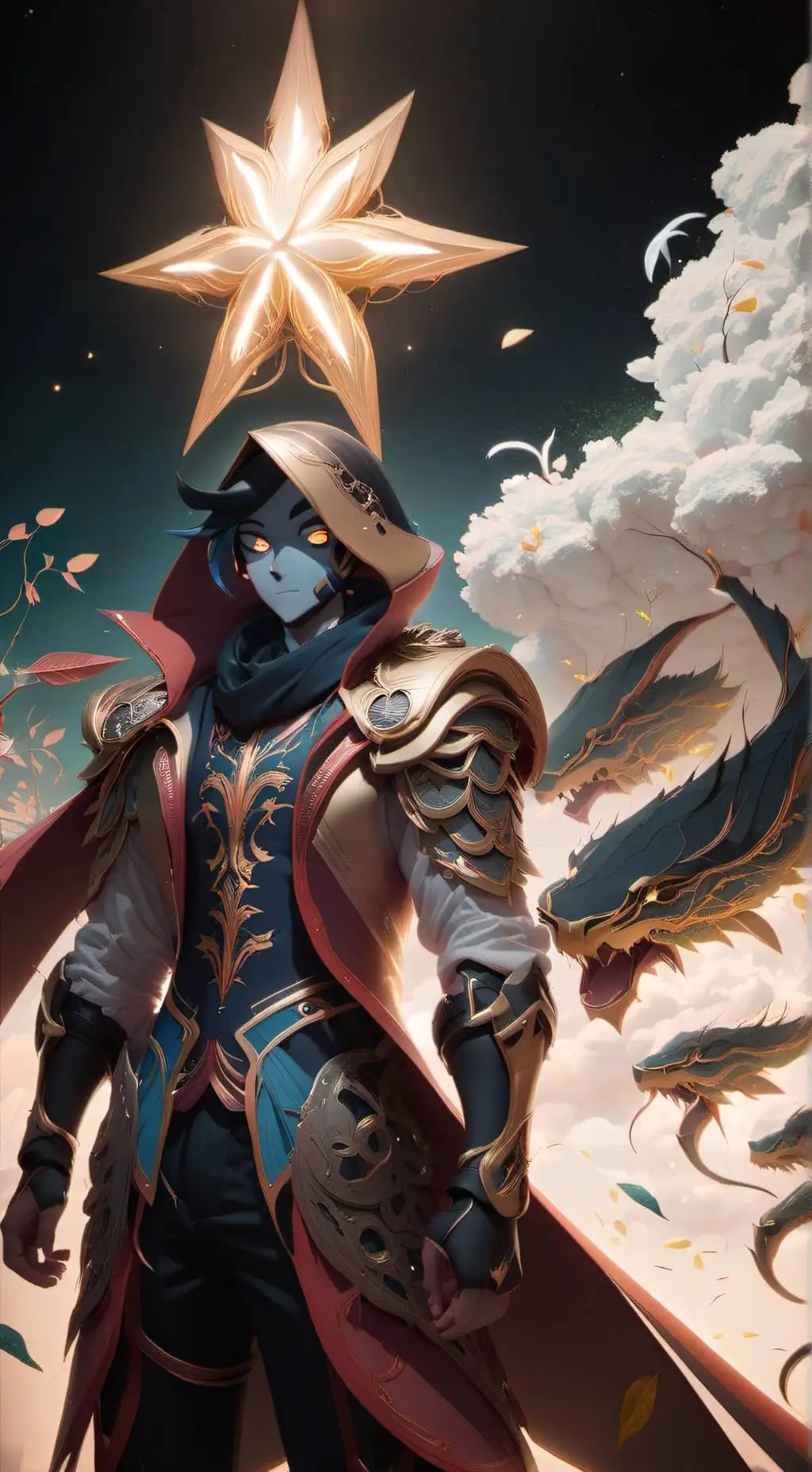 ai character: Storm? background