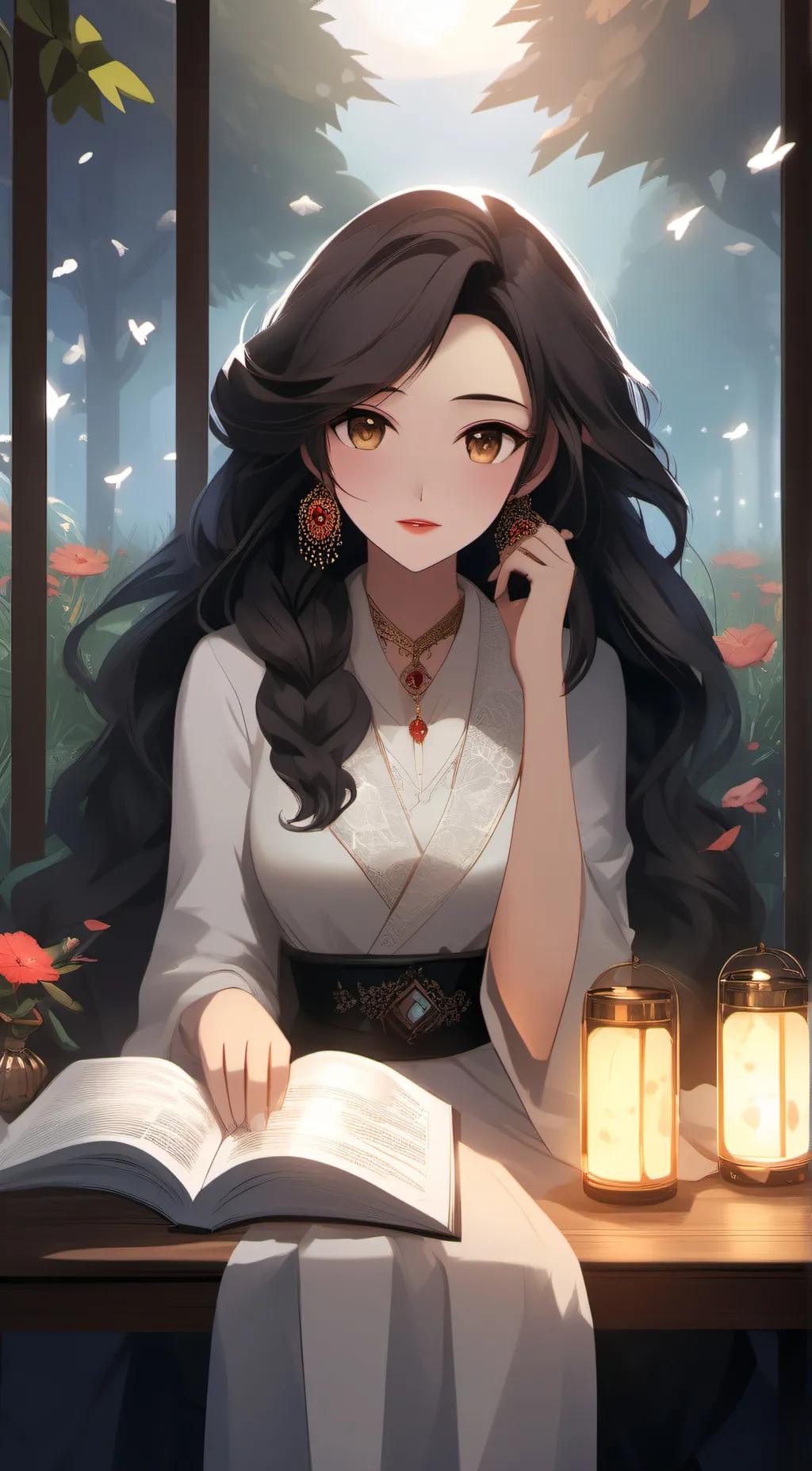 ai character: mia background